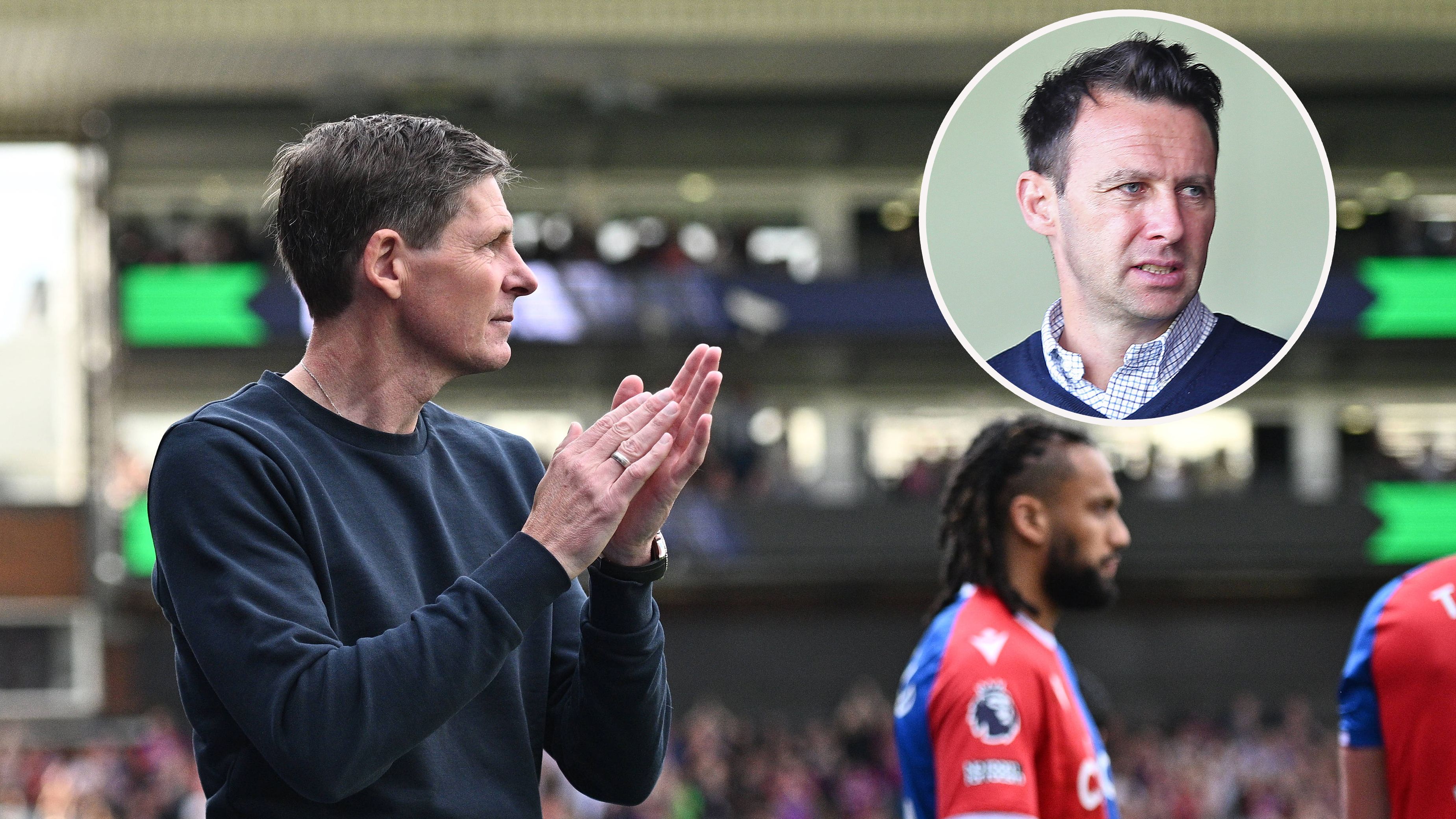 Oliver Glasner wird weiter mit Dougie Freedman (r.) zusammenarbeiten.