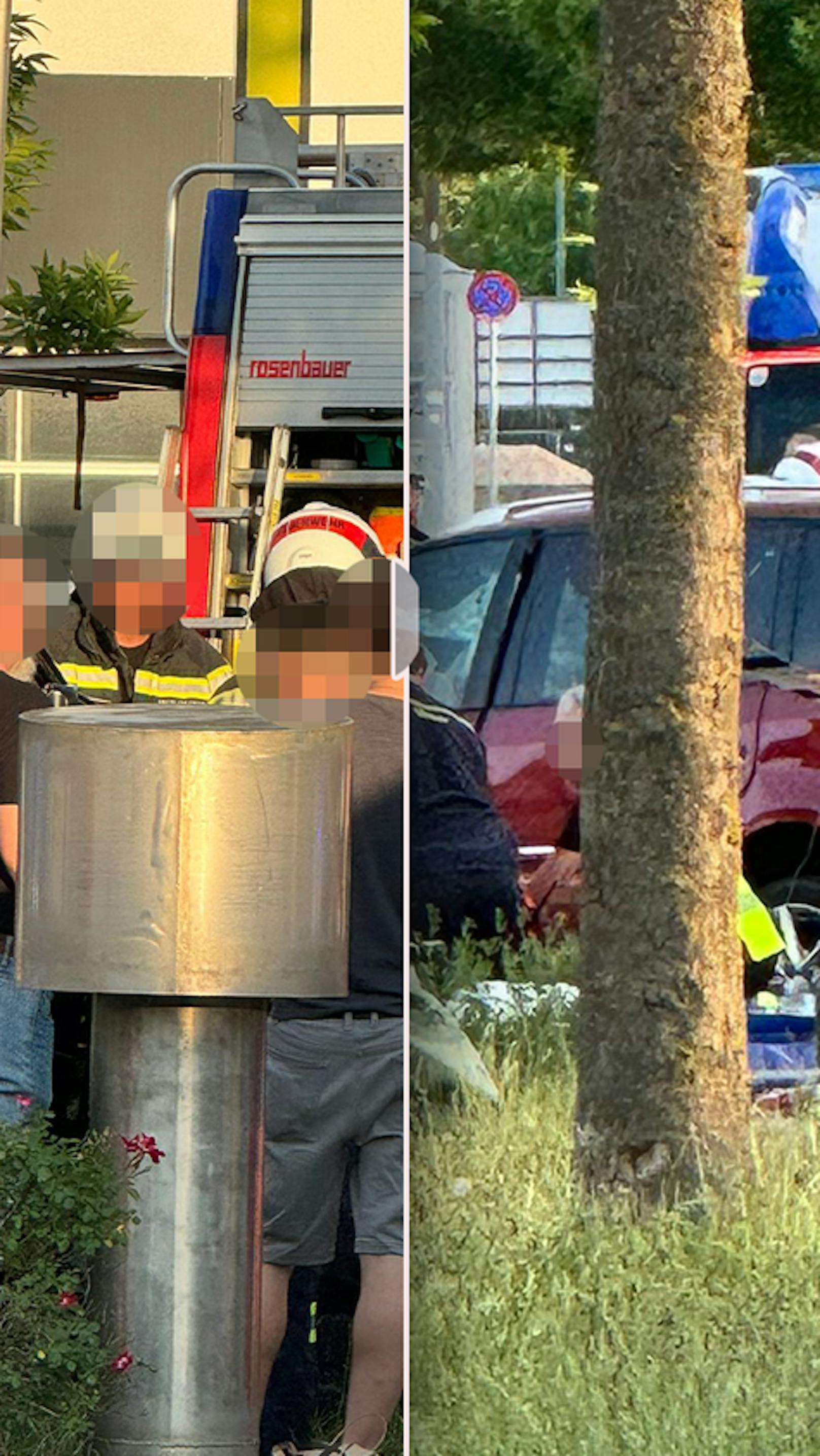 Auto überschlagen – heftiger Unfall fordert 4 Verletzte