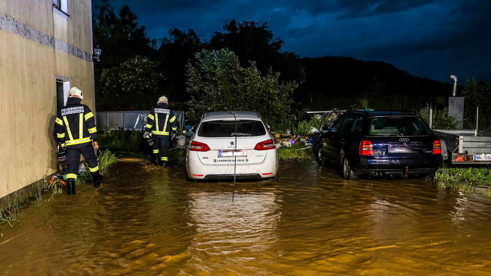 Land unter! Sintflut-Regen in Österreich