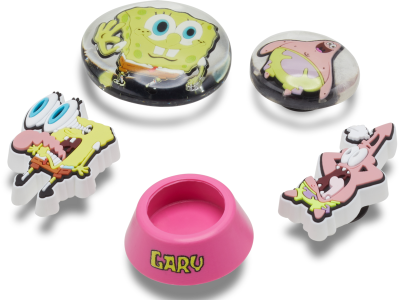 Wer sich nicht neue Crocs kaufen möchte, braucht nicht auf SpongeBob am Schuh verzichten: Es gibt eine eigene Charms Kollektion.