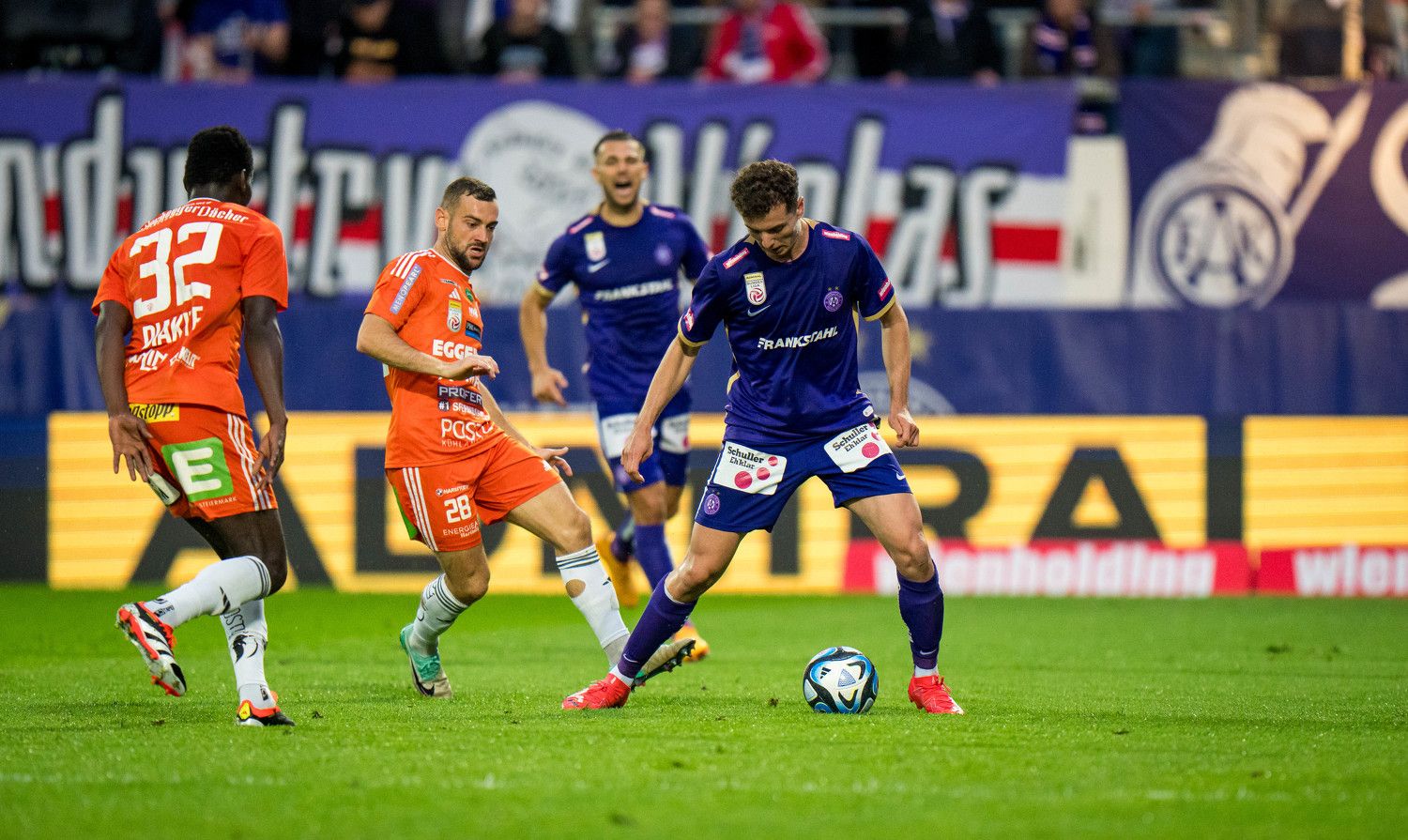 Hartberg-Kapitän macht eine Kampfansage an die Austria. 