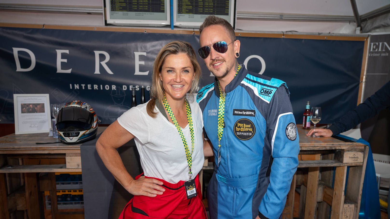 Lizz Görgl und Bernhard Speer in der Ottakringer Brauerei