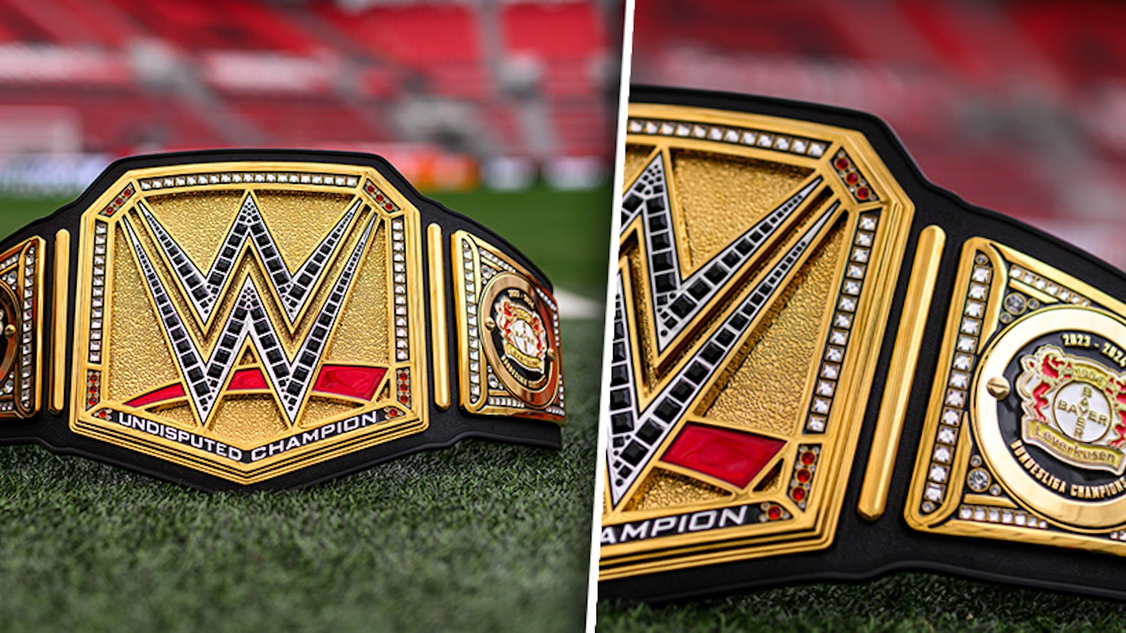 WWE-Boss schenkt Leverkusen goldenen Champion-Gürtel
