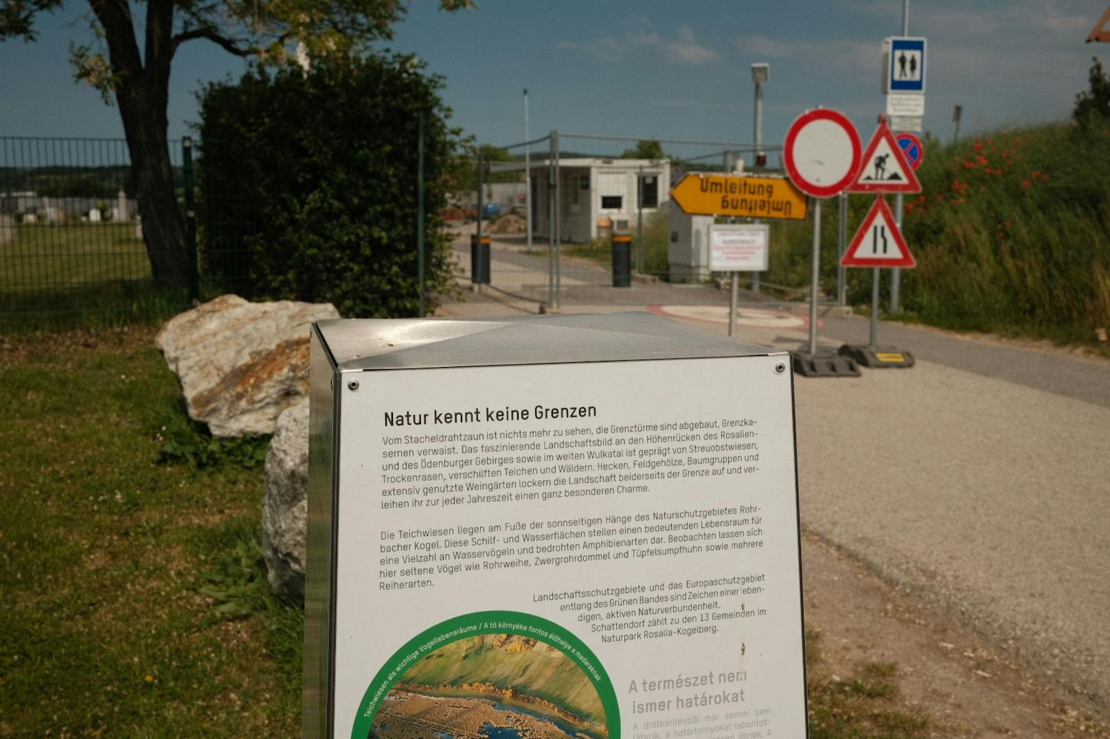 Natur kennt keine Grenzen, Transitverkehr schon.