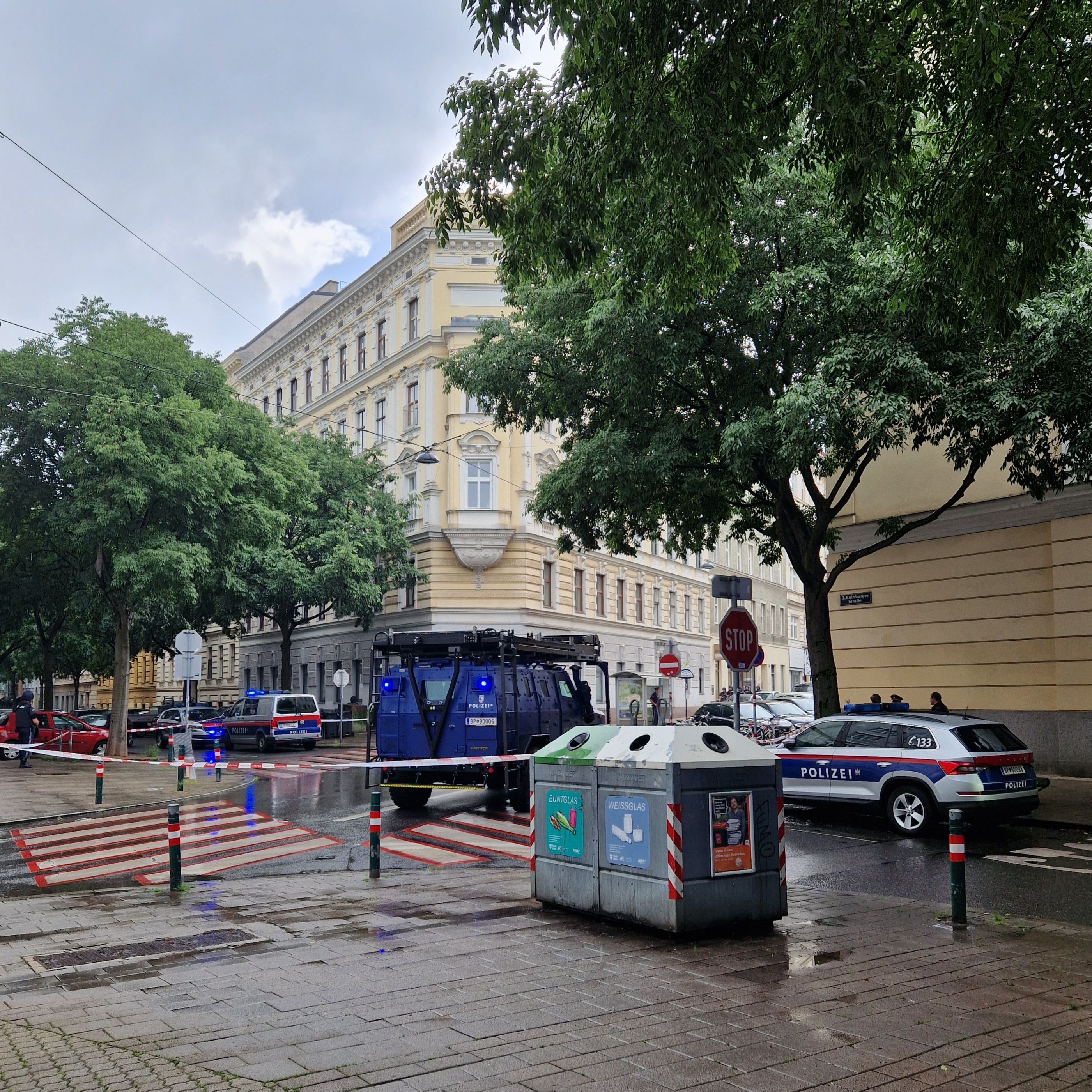 Die WEGA war mit ihrem gepanzerten 