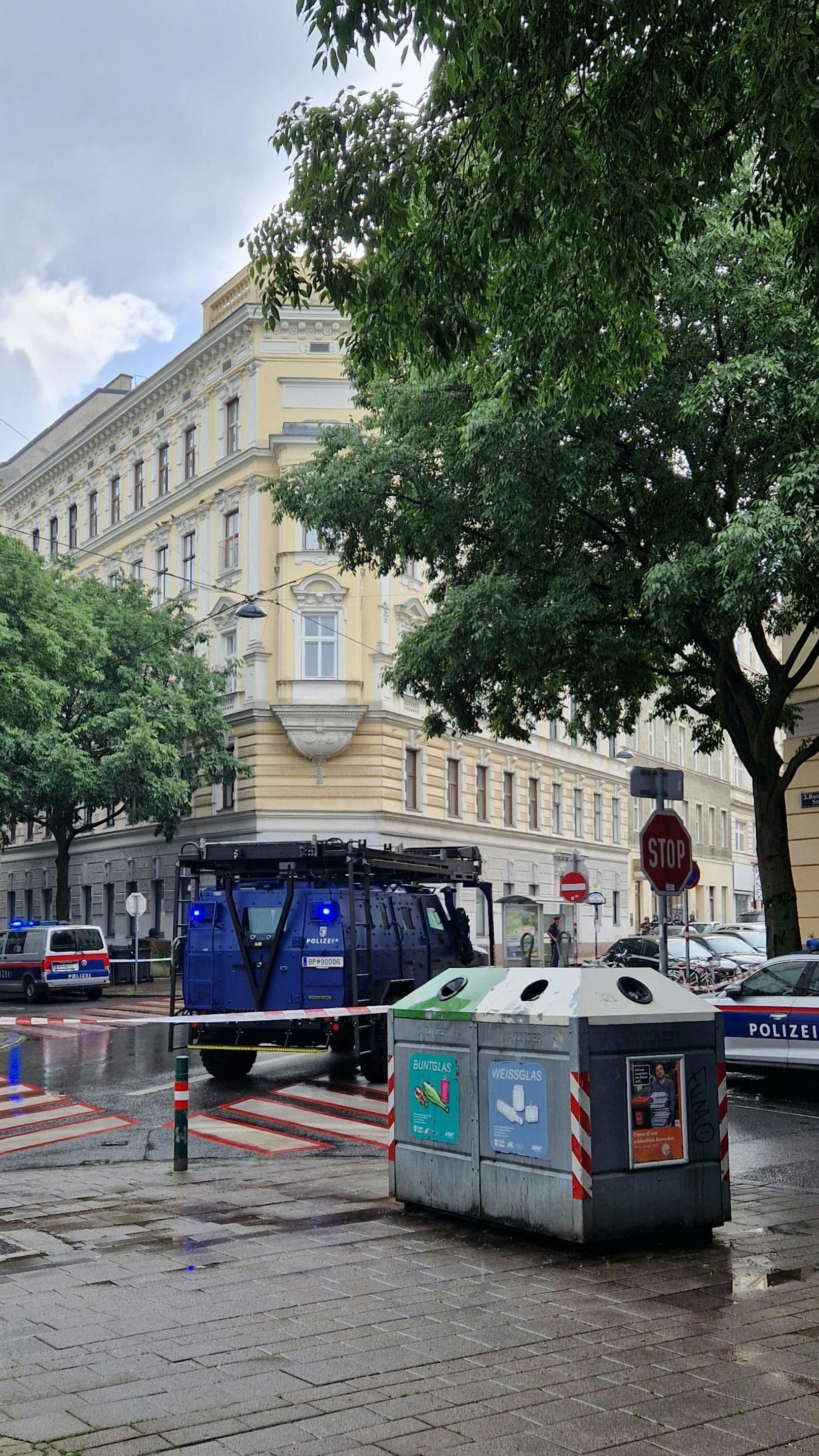 "Schüsse in Wien" – Großeinsatz in der Landstraße