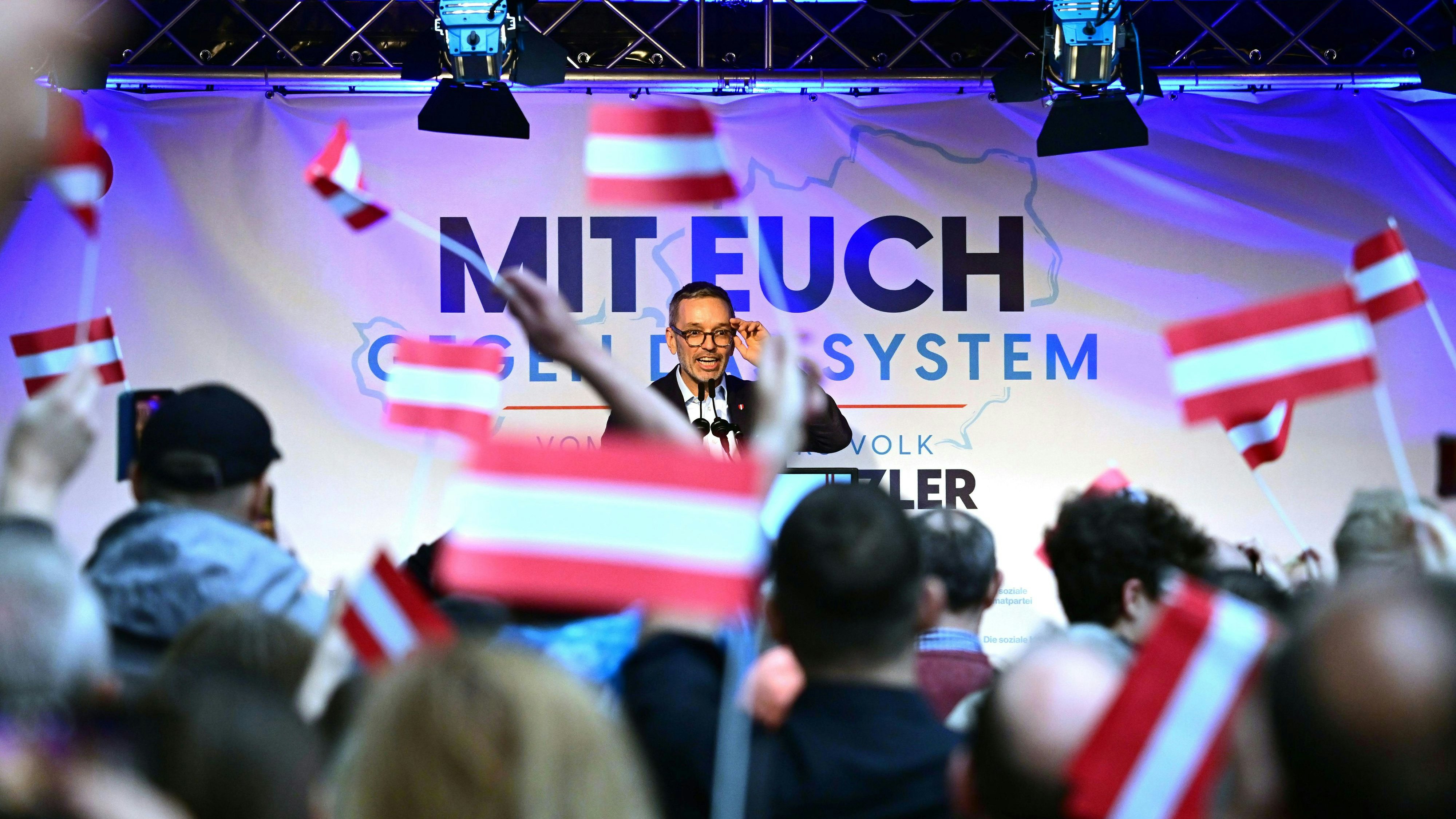 Das mit dem System hat bei Herbert Kickls FPÖ ab jetzt im Wahlkampf System
