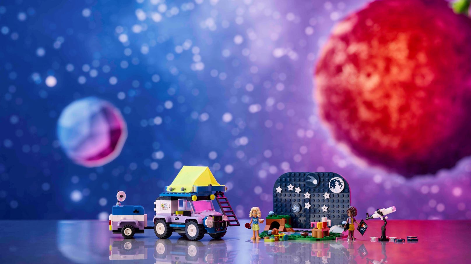 Weltraum-Abenteuer für Kinder mit der LEGO Gruppe.