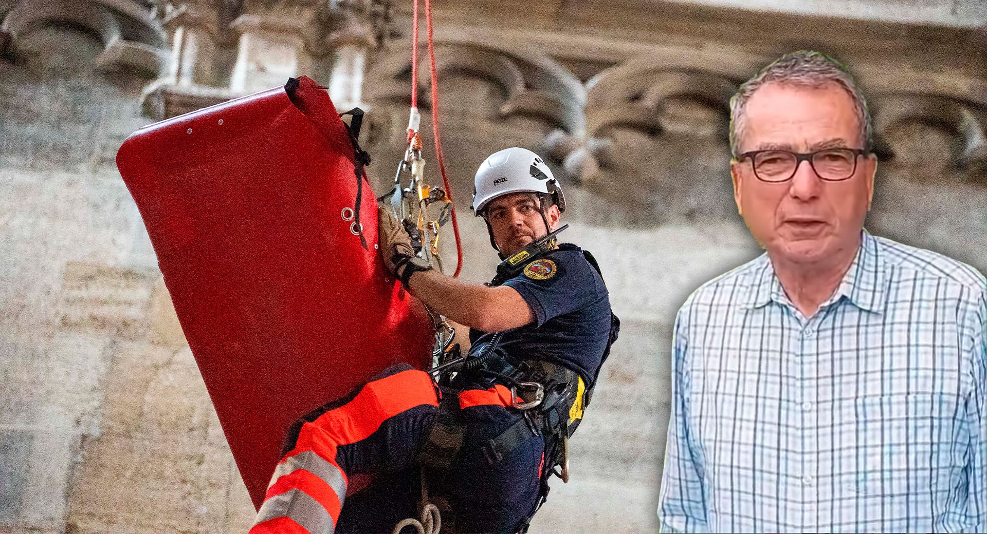 Manfred (77) kollabierte im Südturm des Stephansdoms. Nun ist er wieder wohlauf. 