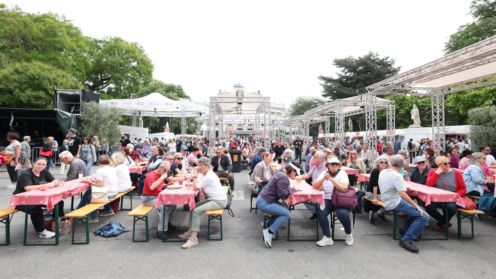 Das Fest stand im Zeichen von Kulinarik, Kultur und Kunsthandwerk.