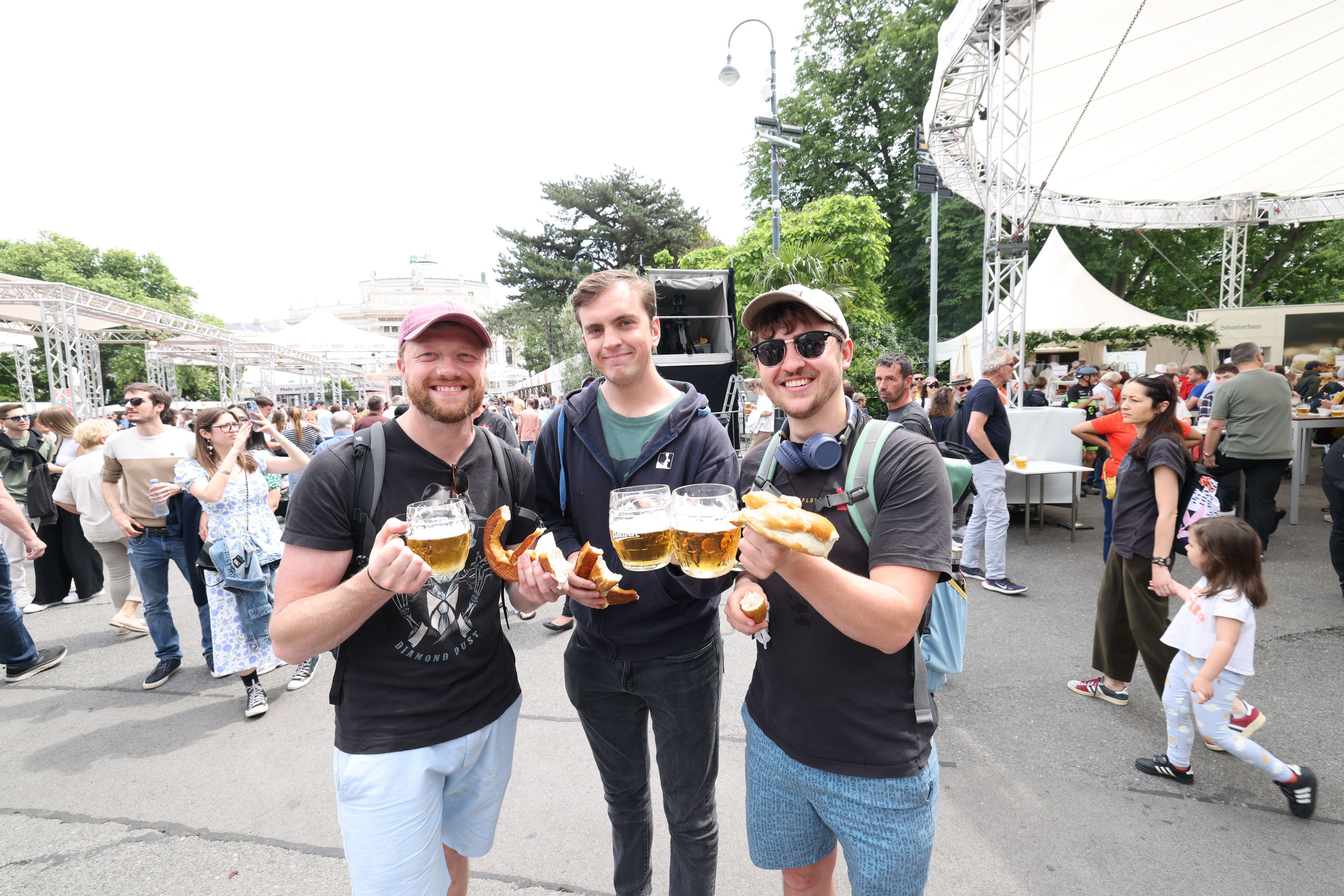 Beim #wienliebe Fest geht's um Geselligkeit, Musik und Kulinarik.