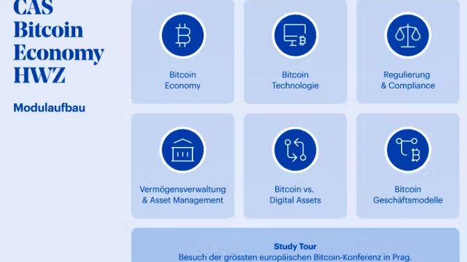 Das bietet die neue Bitcoin-Weiterbildung der HWZ.