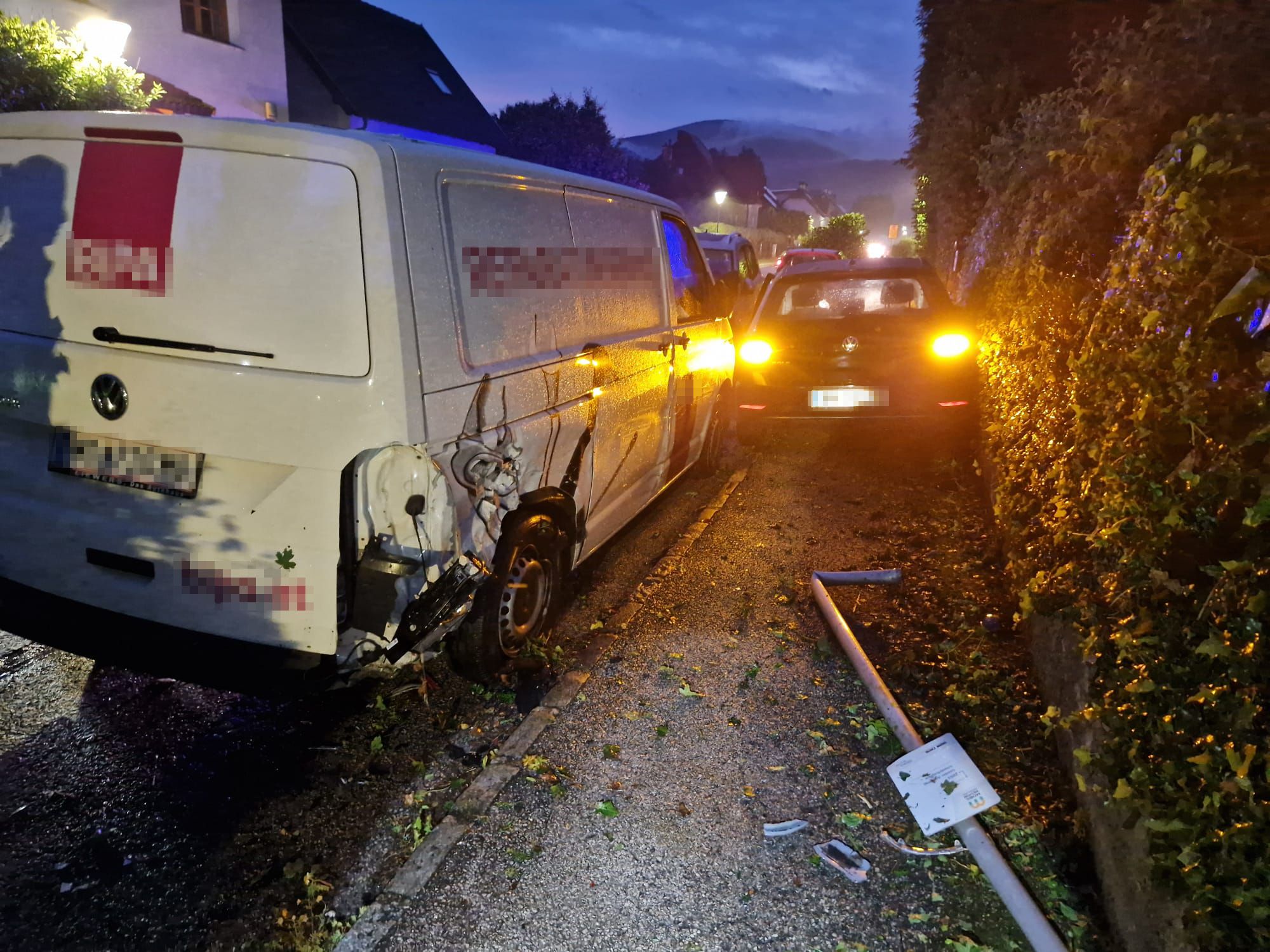 Ein nächtlicher Unfall beschäftigte die Gaadener Feuerwehr