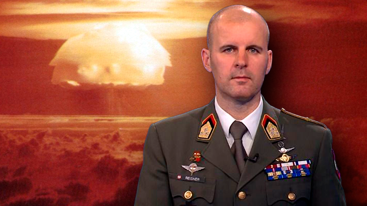 Oberst Markus Reisner sieht die Möglichkeit einer nuklearen Eskalation des Ukraine-Kriegs.