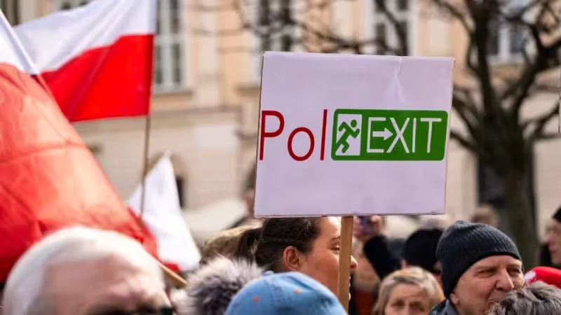 Die polnischen Rechten fordern im Wahlkampf vor der Europawahl den «Polexit».