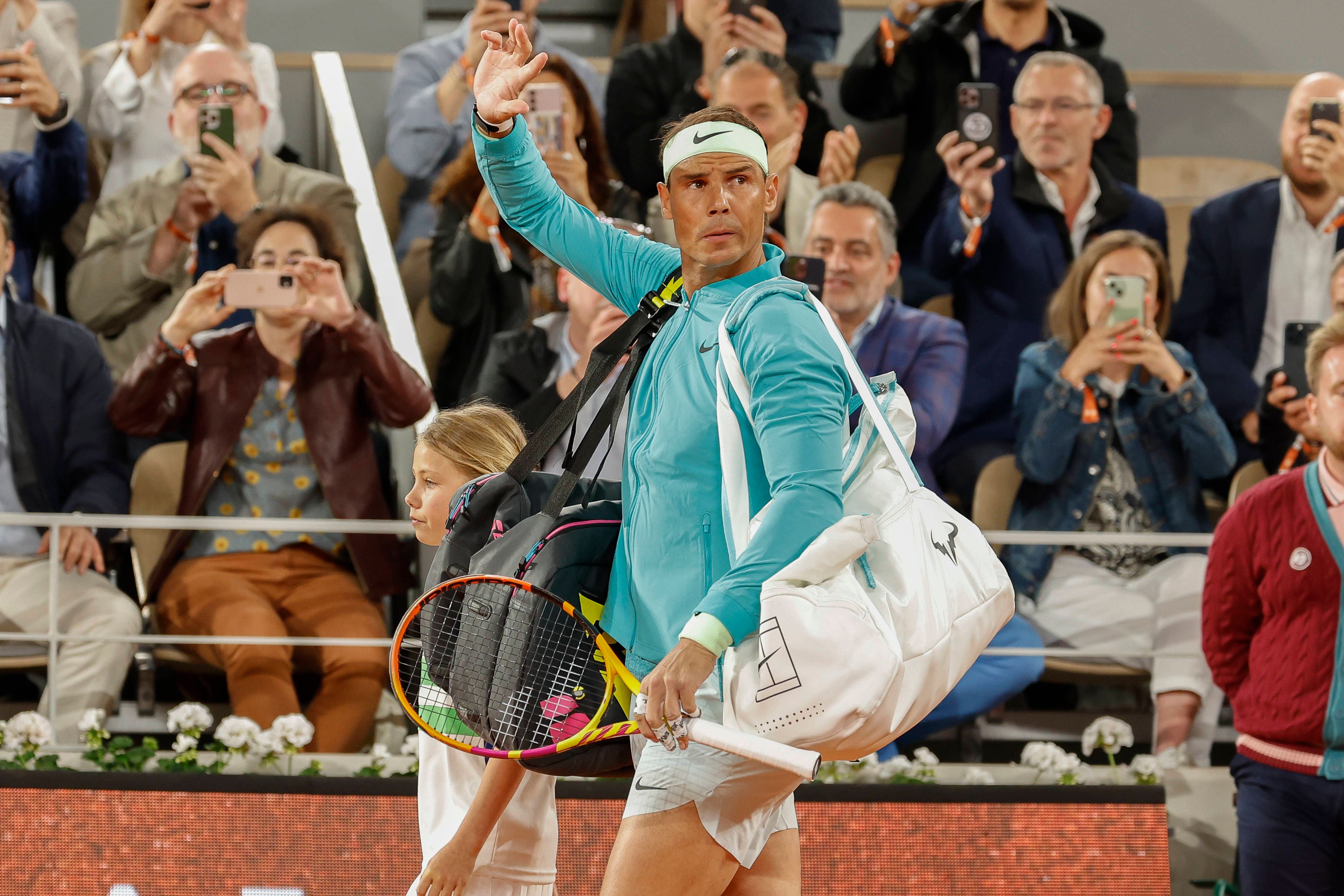 Rafael Nadal verabschiedet sich von seinem 