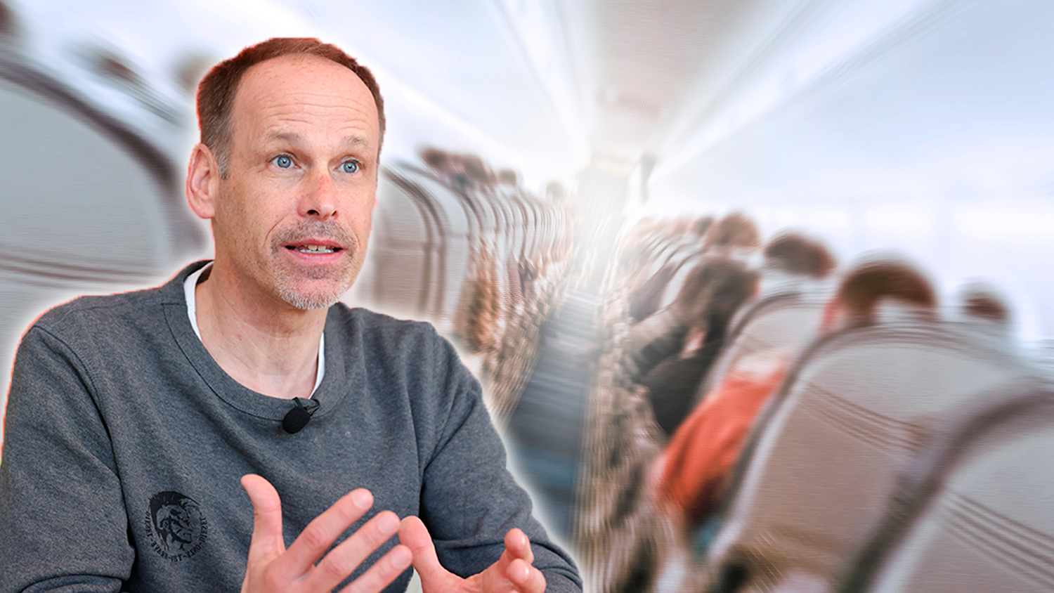 Marcus Wadsak weißt auf die steigenden Gefahren des Fliegens hin.