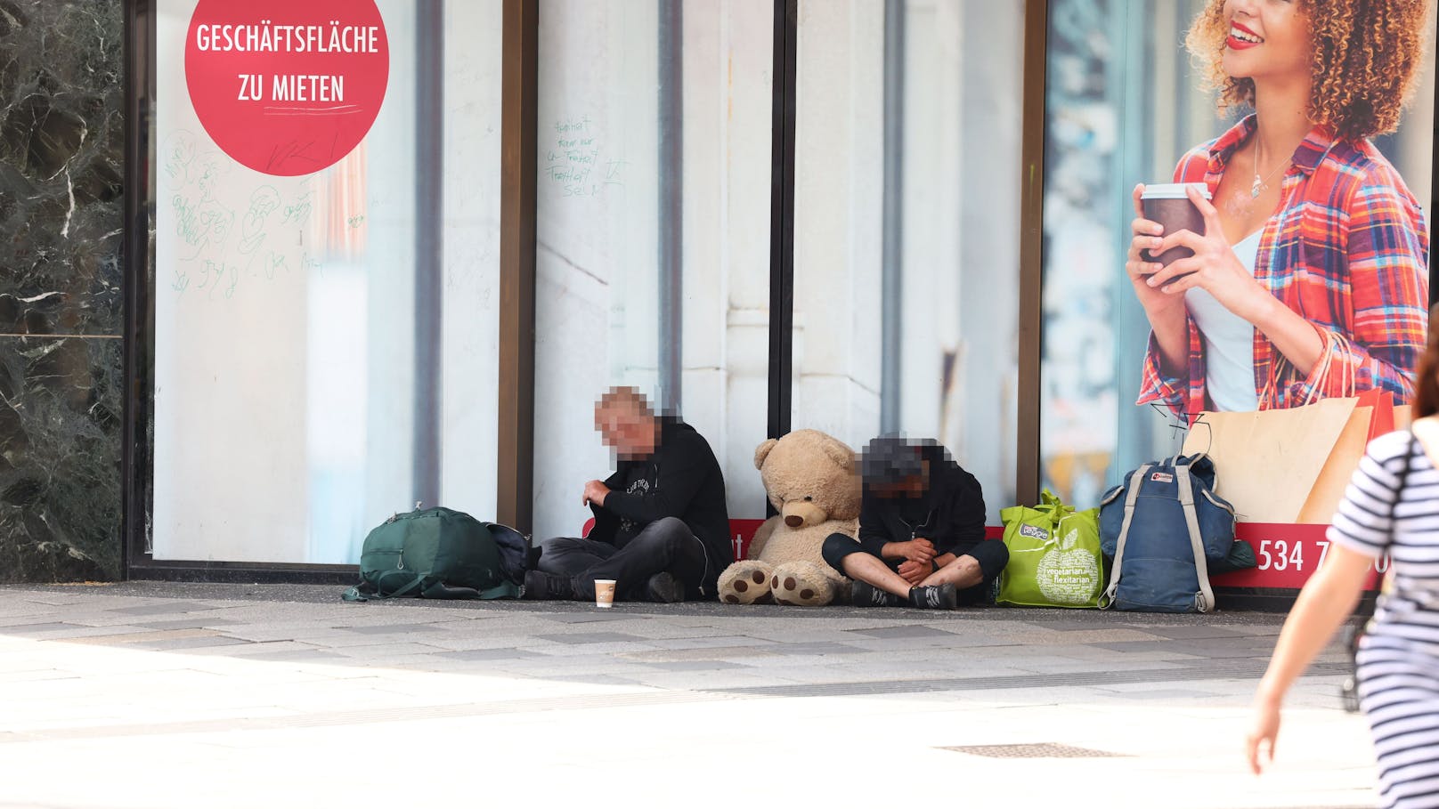 Armut in Wien – immer mehr Obdachlose auf der Mahü