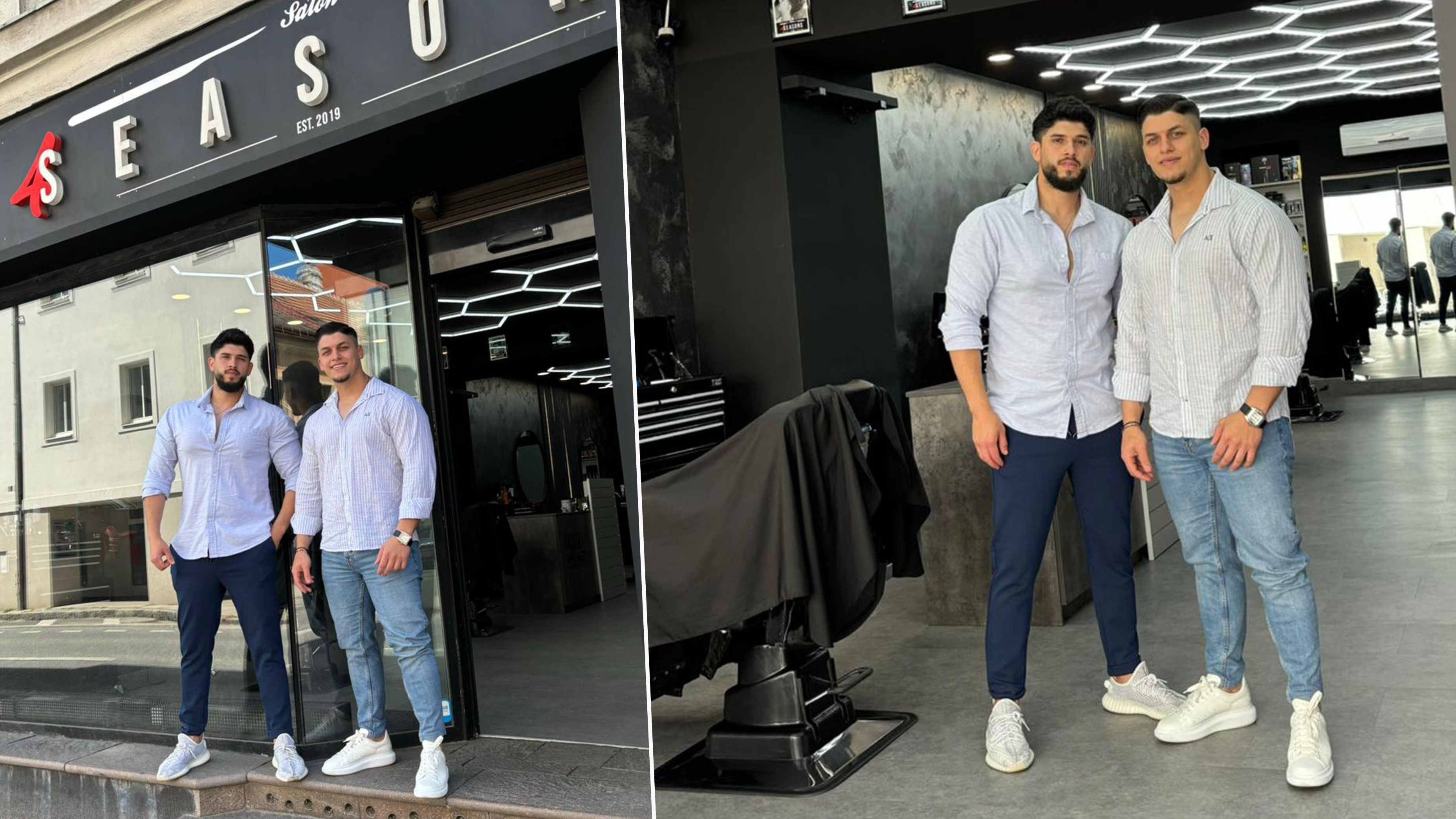 Die beiden Brüder schufteten hart, um auf eigenen Beinen stehen zu können – doch Aws (links im Bild) droht jetzt die Abschiebung.