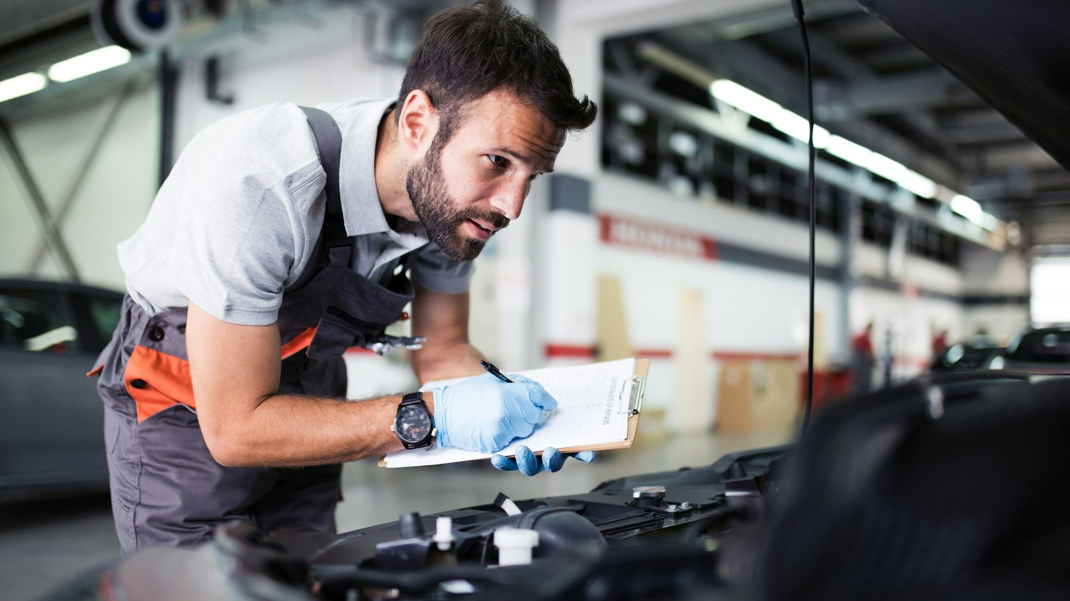 Kfz-Werkstatt, Mechaniker