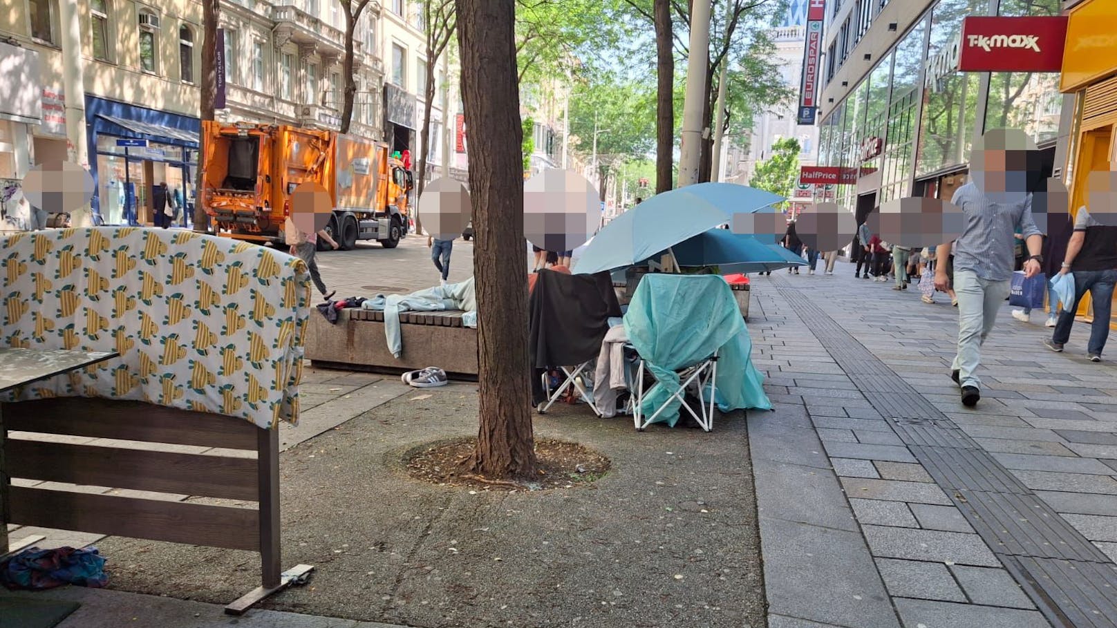 Armut in Wien – immer mehr Obdachlose auf der Mahü