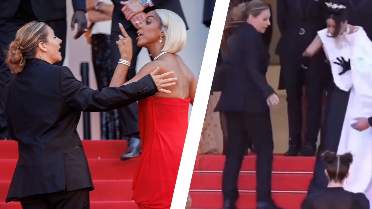 Einige Promi-Damen wurden in Cannes vom roten Teppich gescheucht, andere durften bleiben.