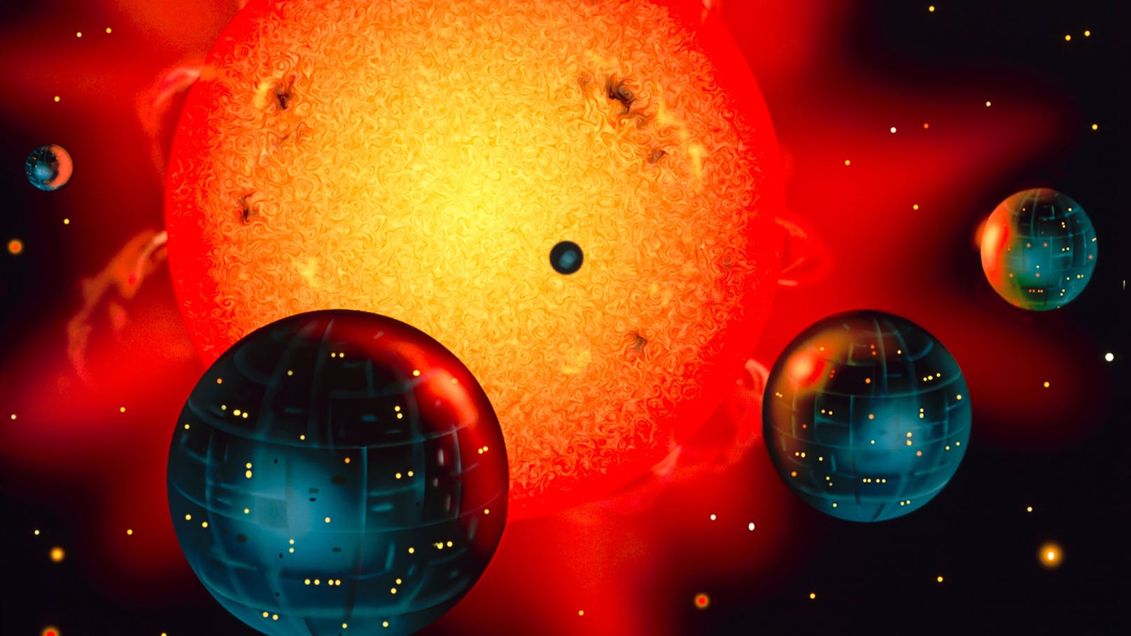 Außerirdisches Leben – Hinweise auf 7 Sternen gefunden