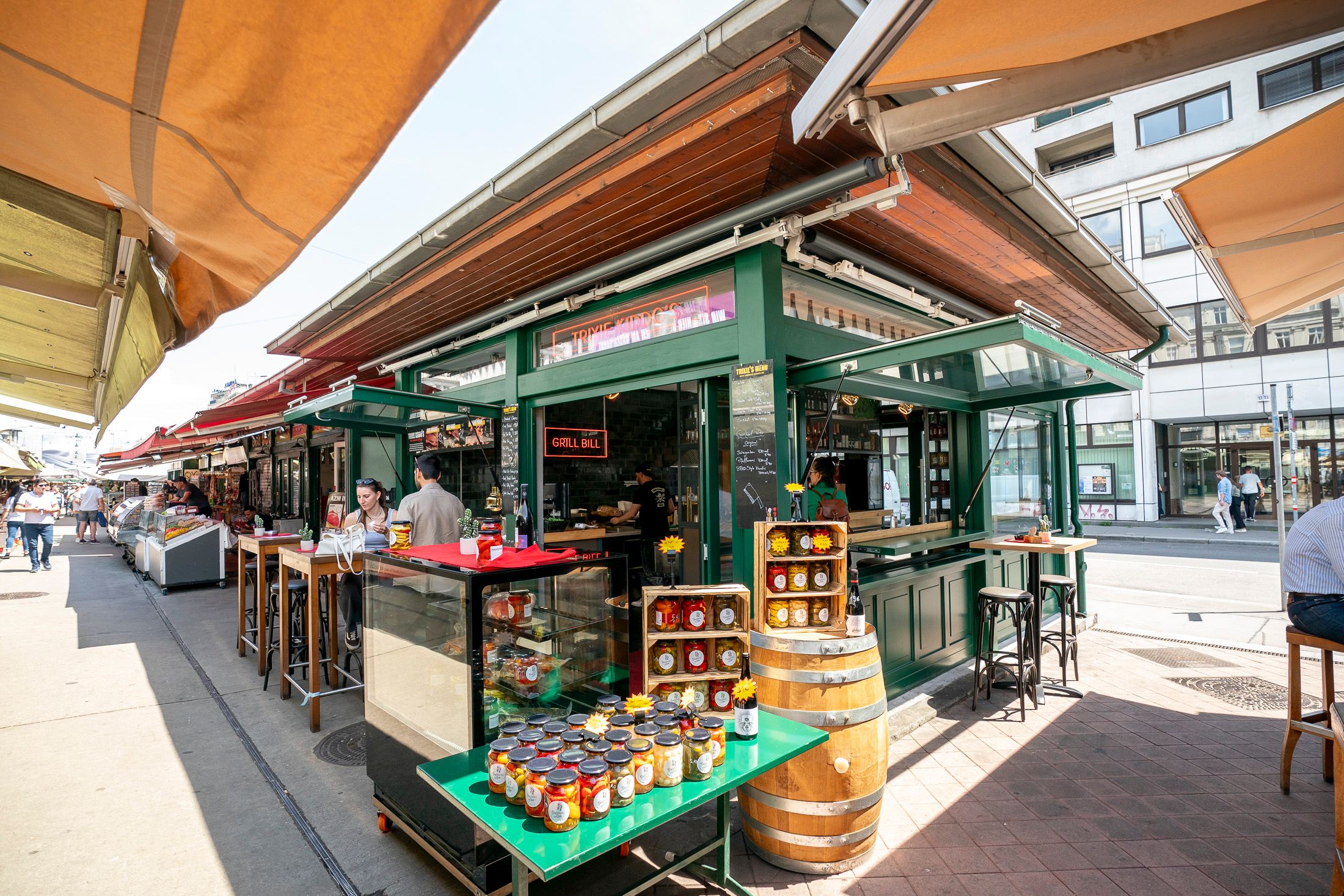 Der Naschmarkt ist einer der Besucher-Magneten.