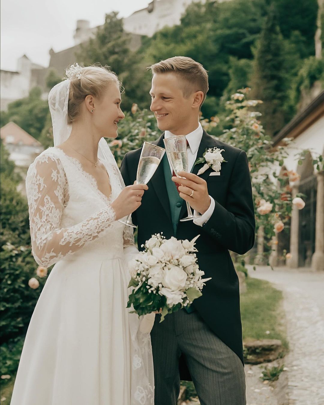Prinz Stanislaus und Prinzessin Isabella haben in Salzburg den Bund der Ehe geschlossen.
