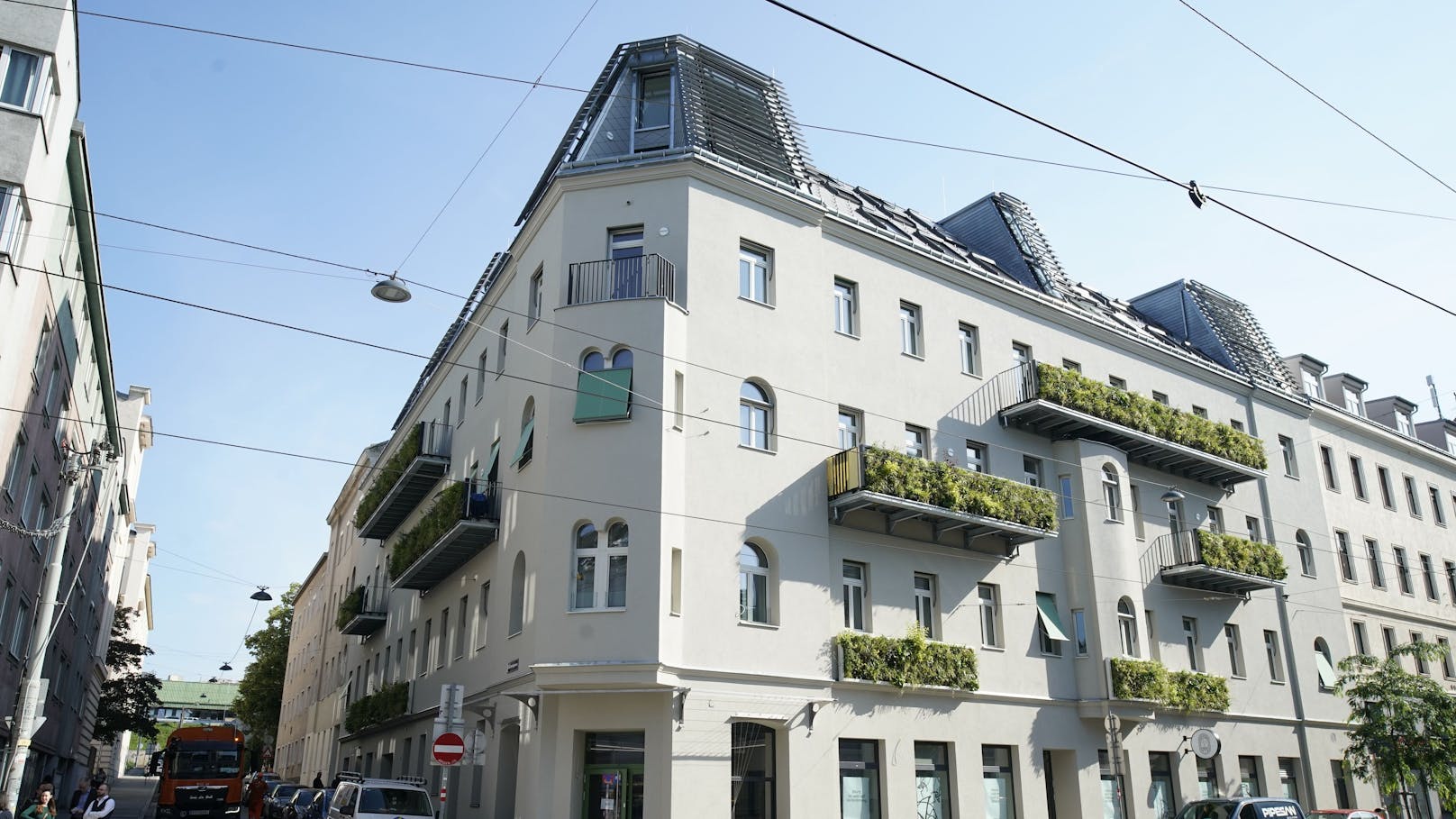Ein 130 Jahre altes&nbsp;Gründerzeit-Haus im 15. Bezirk in Wien wird zum Passivhaus.