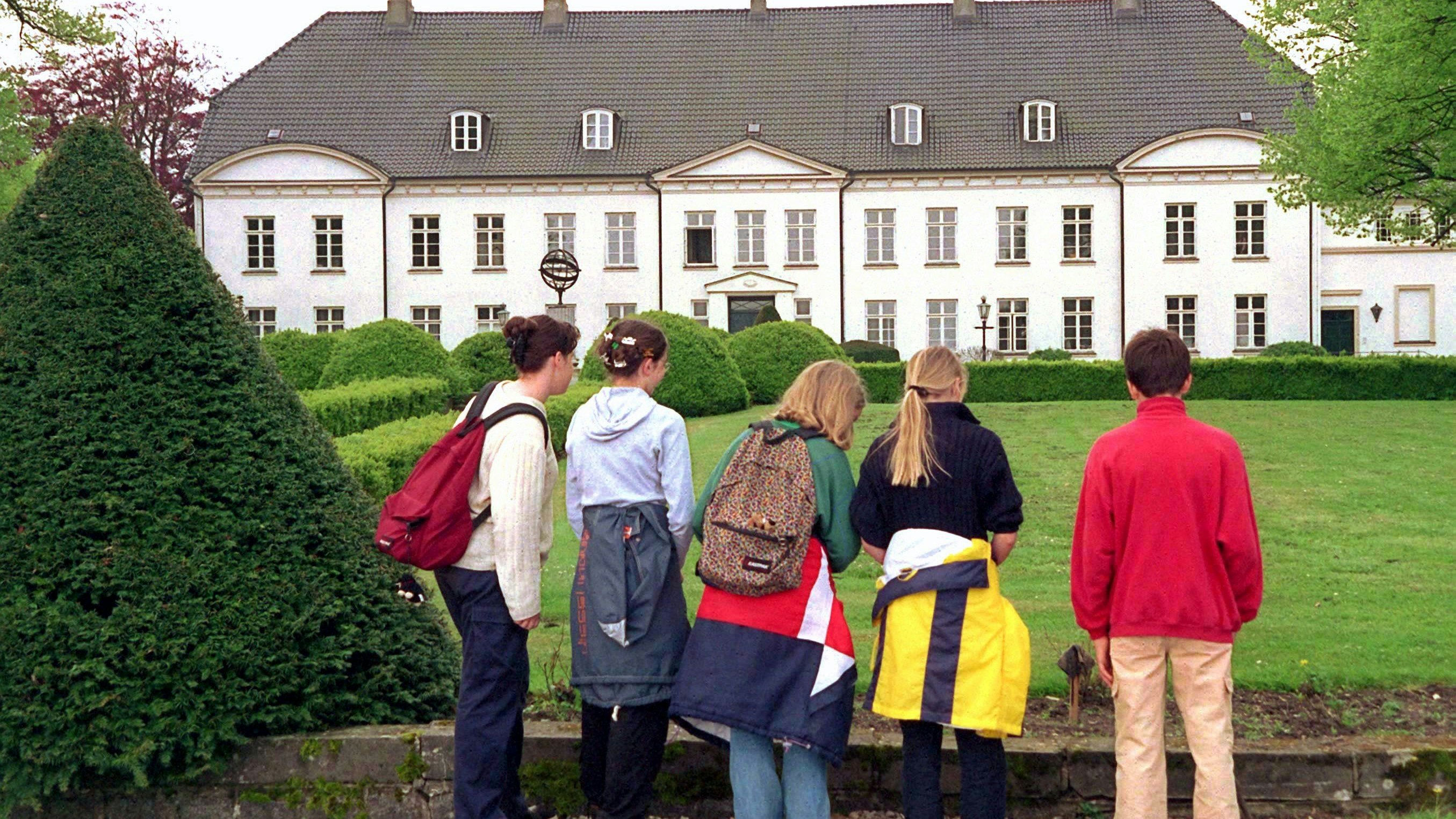 Das Hauptgebäude der Privatschule Louisenlund 