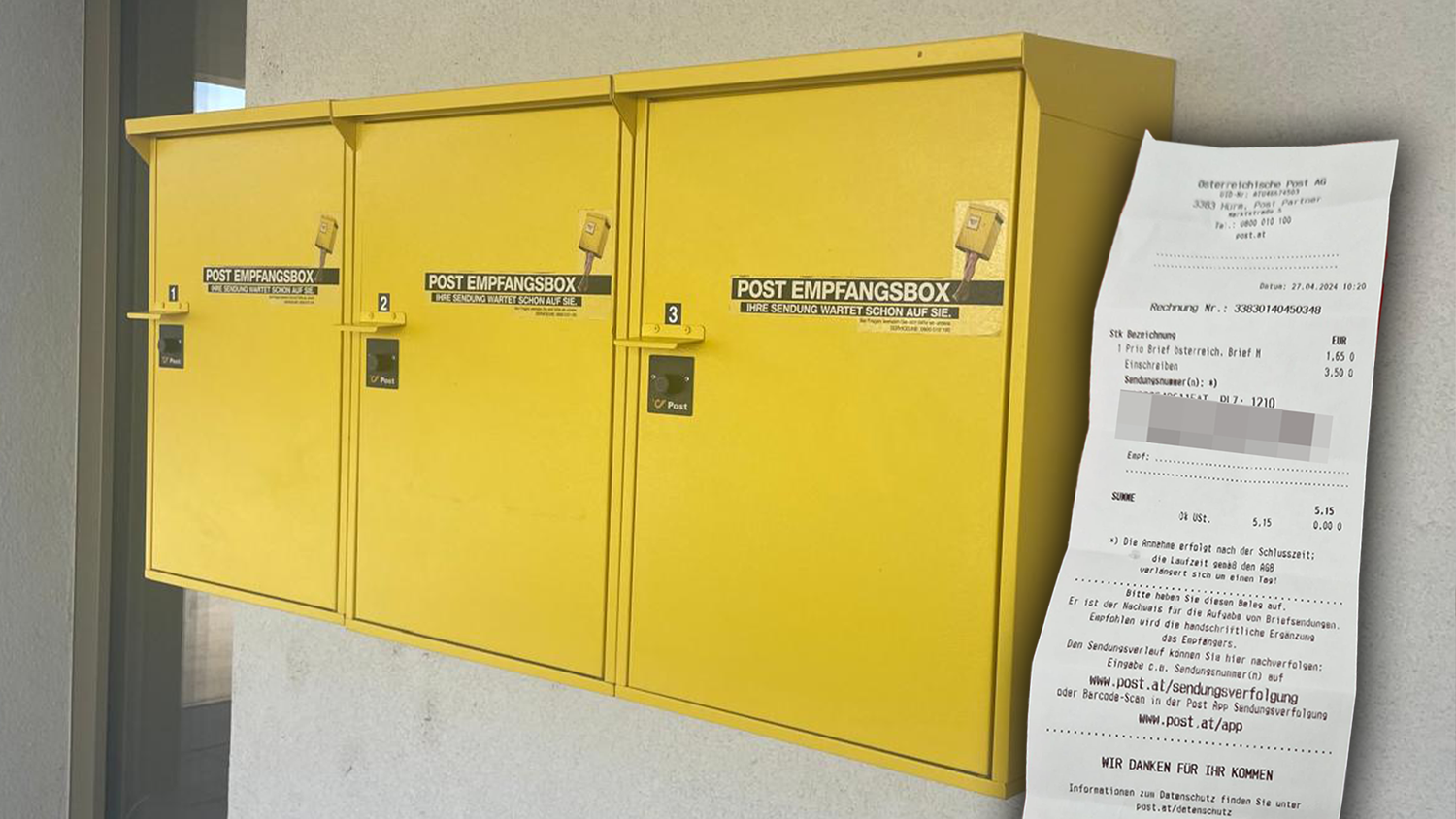 Eine Wienerin hat das Geburtstagsgeschenk ihrer Großmutter nicht erhalten. Sie gibt der Post die Schuld.