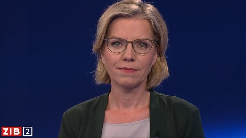 Klima- und Energieministerin Leonore Gewessler (Grüne) am Dienstagabend in der ORF-"ZIB2".