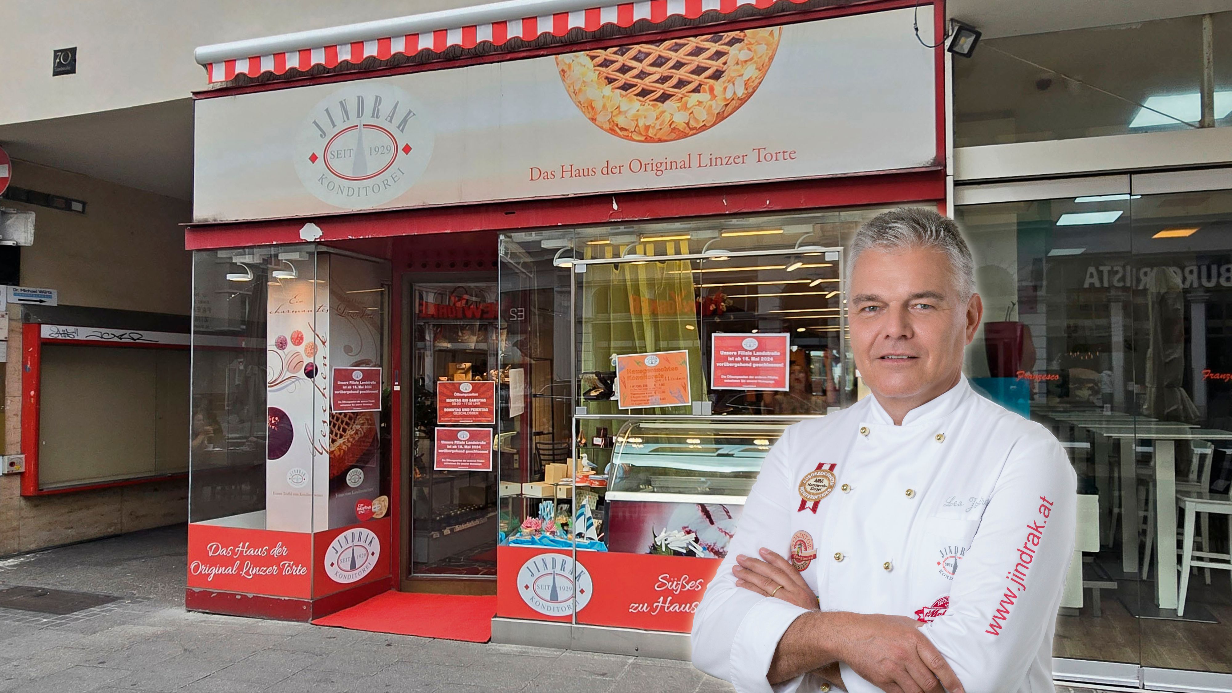 Leo Jindrak musste kürzlich seine Filiale in der Linzer Landstraße schließen, sucht intensiv nach Personal.