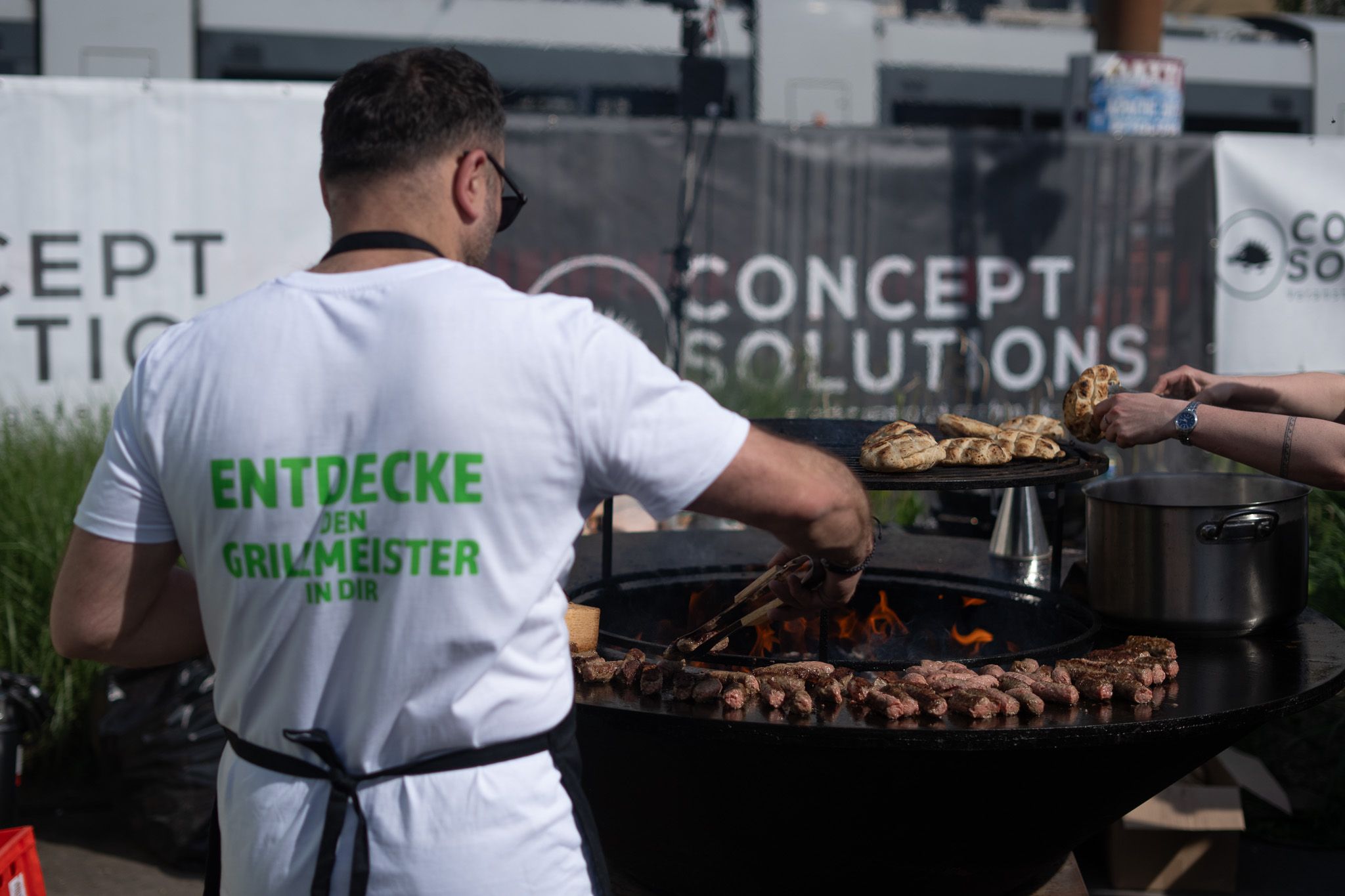 Das Motto von Brajlovic für Menschen mit Grill-Vorliebe: 