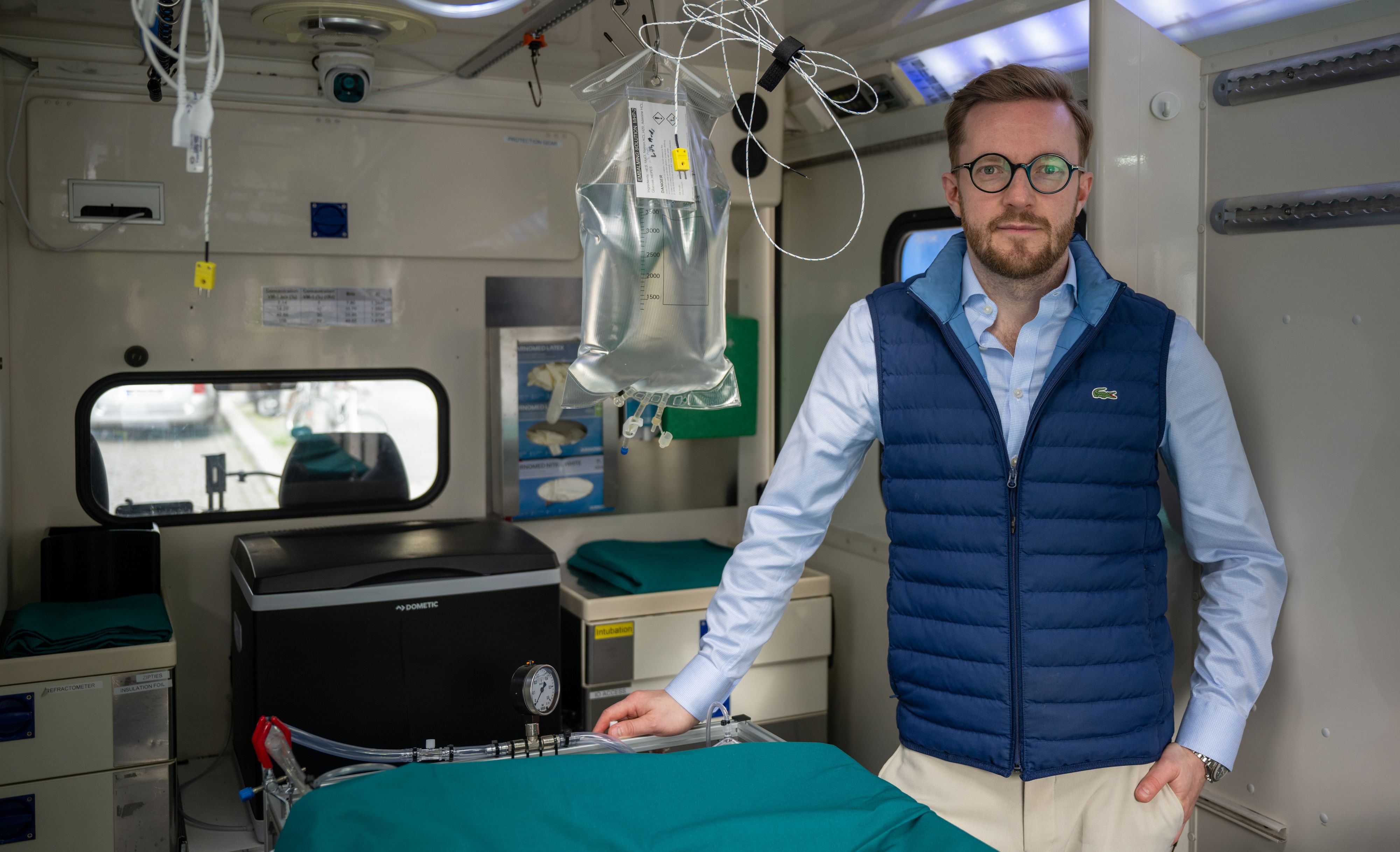 Dr. Emil Kendziorra will sich auch selbst nach dem Tod einfrieren lassen.