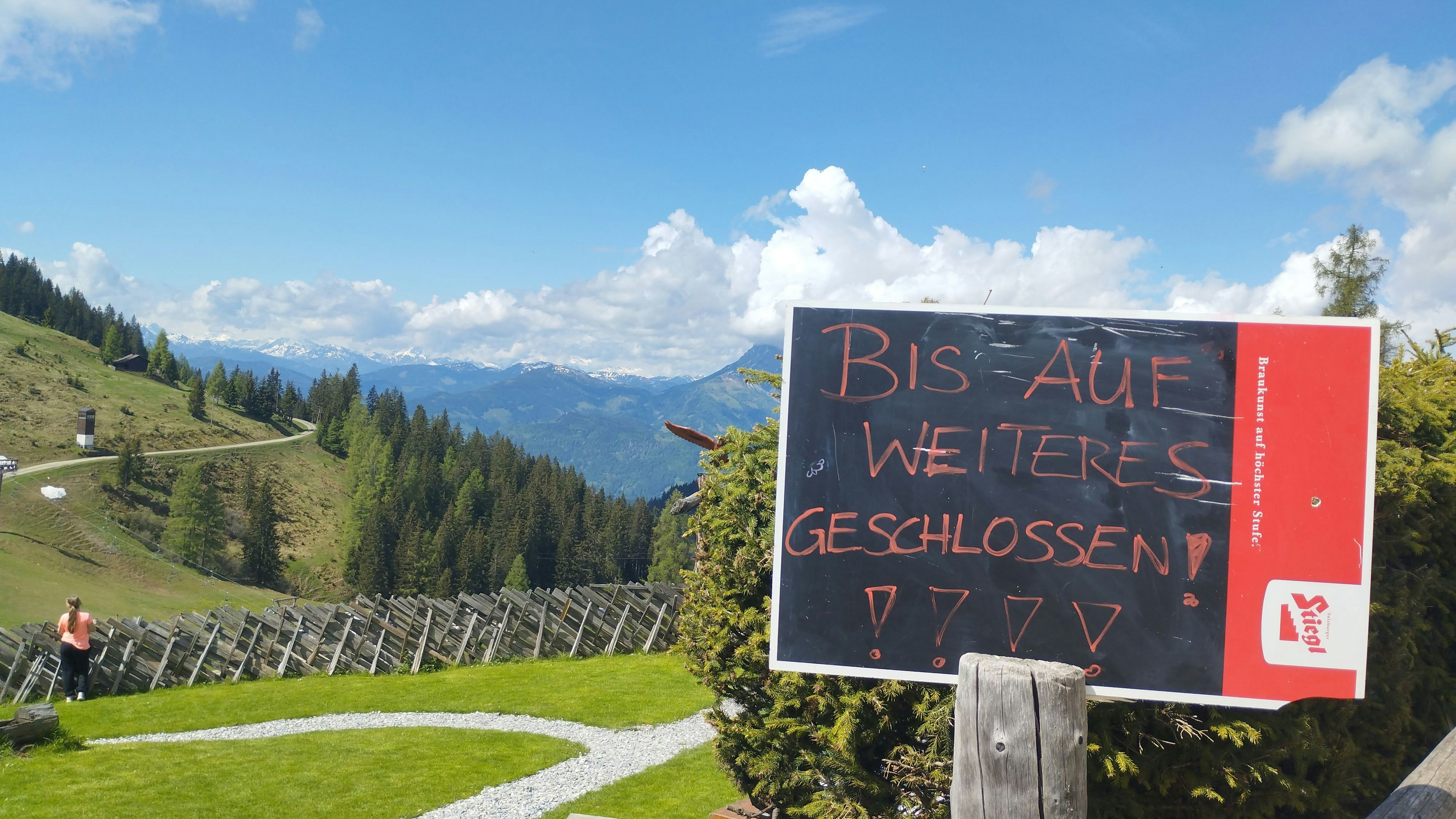 Die Alm musste aufgrund des Rechtsstreits vorübergehend geschlossen werden.