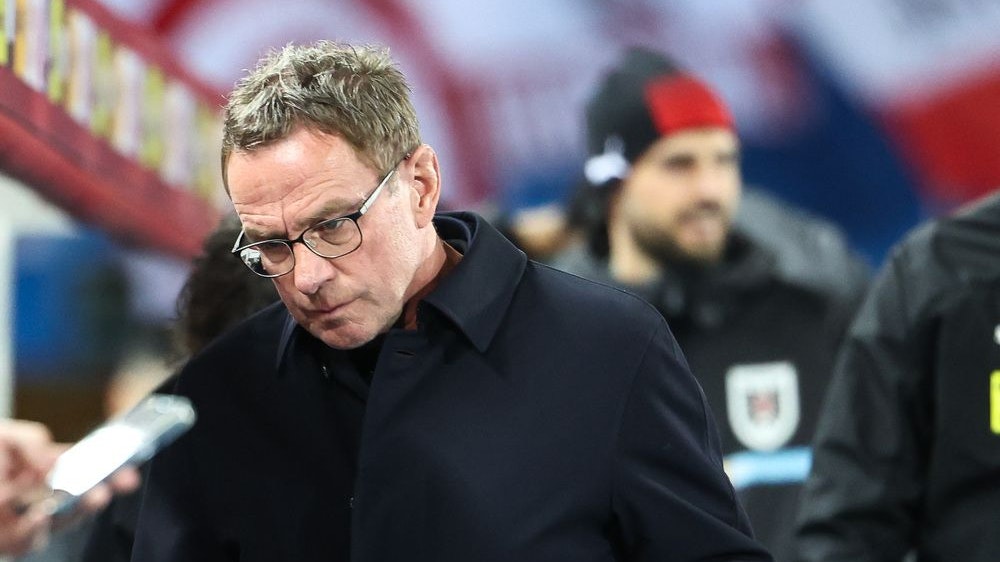 ÖFB-Teamchef Ralf Rangnick