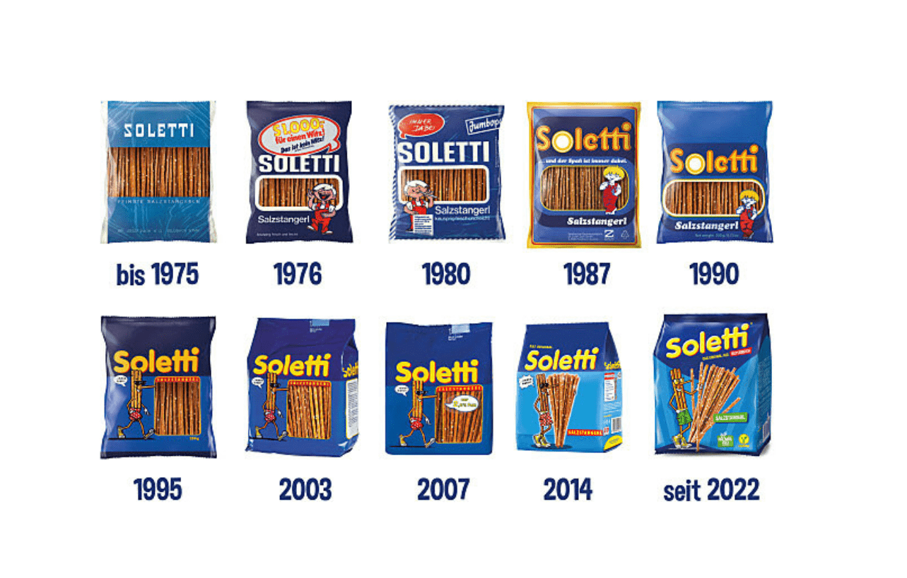 Soletti hat in den letzten Jahren schon oft das Outfit gewechselt.