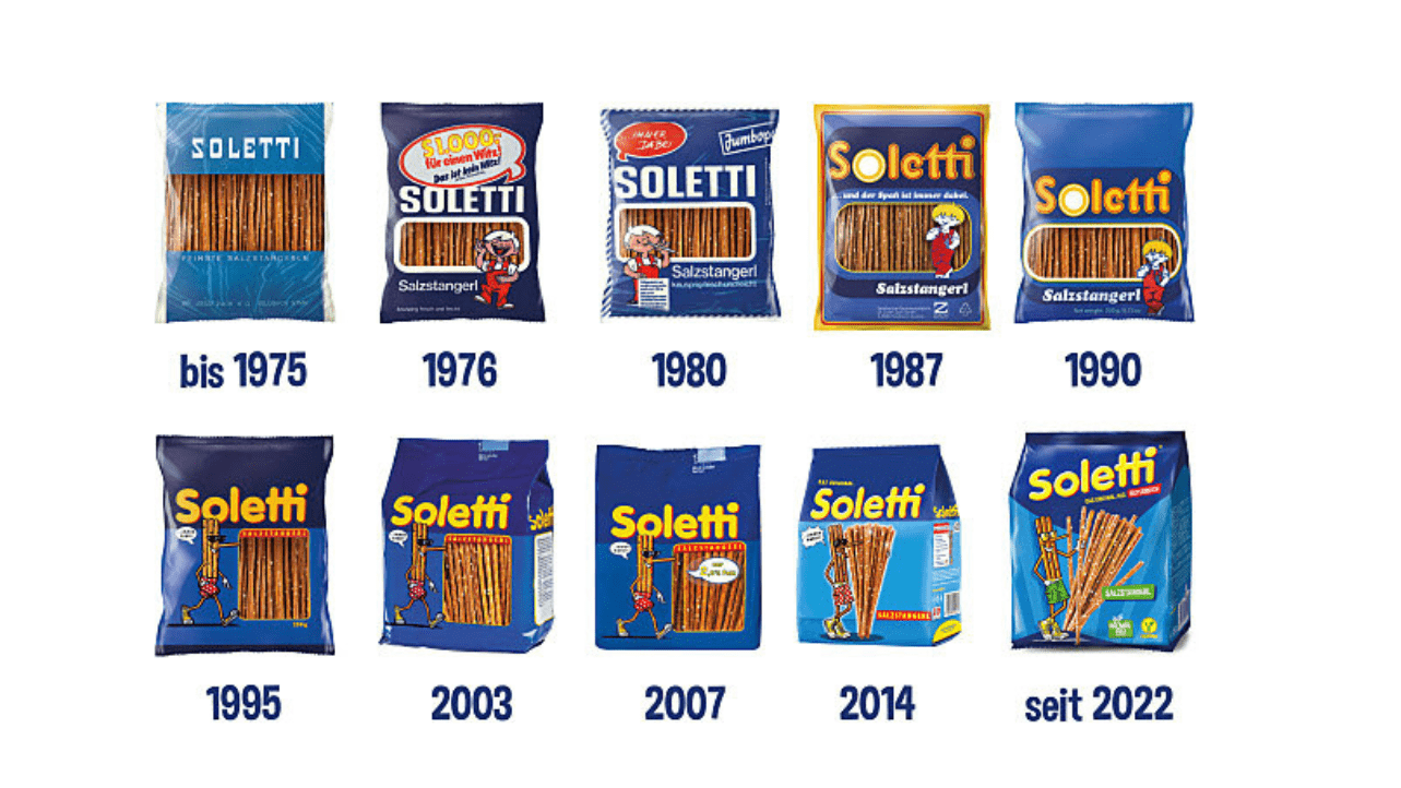 Soletti hat in den letzten Jahren schon oft das Outfit gewechselt.