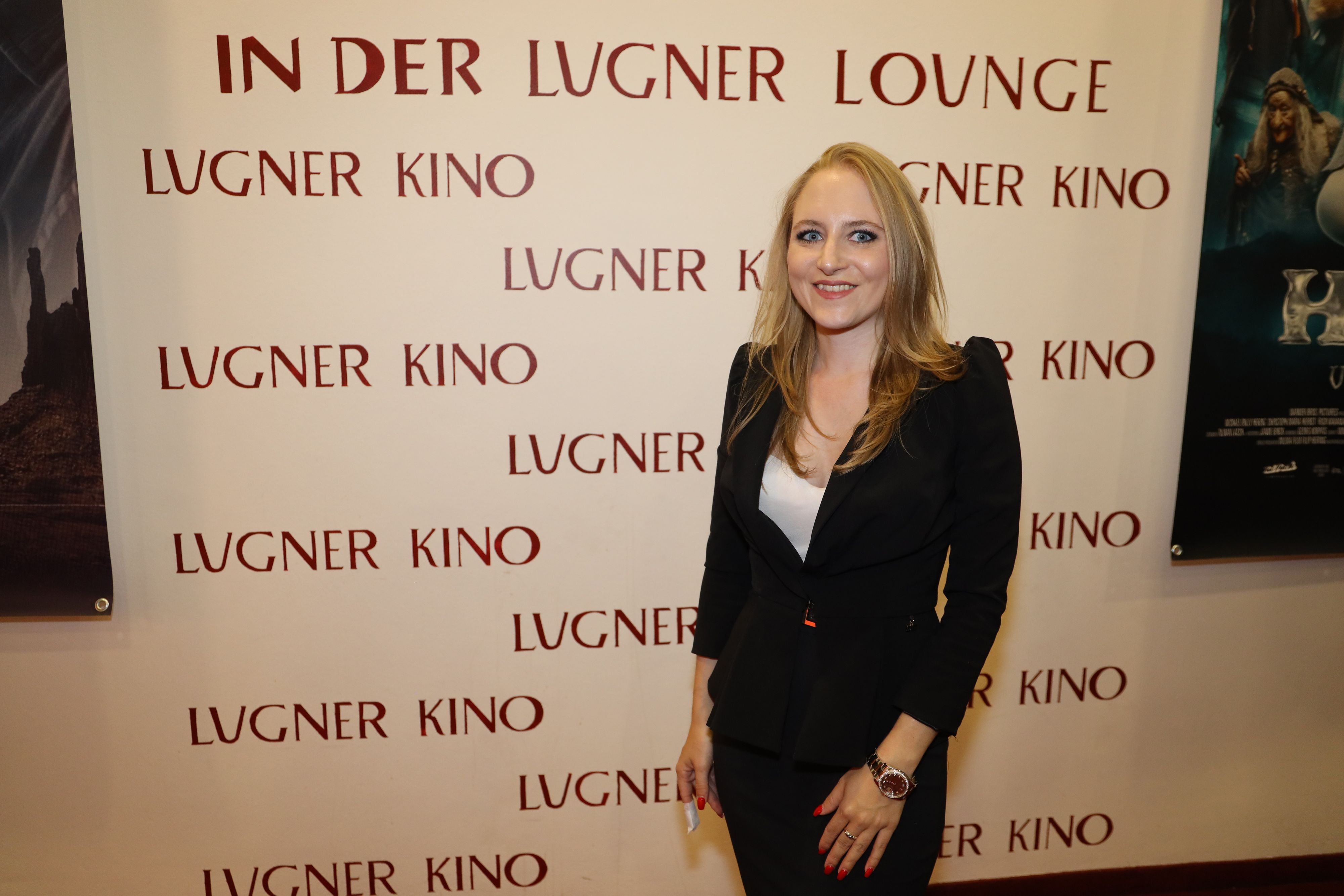 Jacqueline Lugner arbeitet bereits Geschäftsführerin des Lugner Kinos.