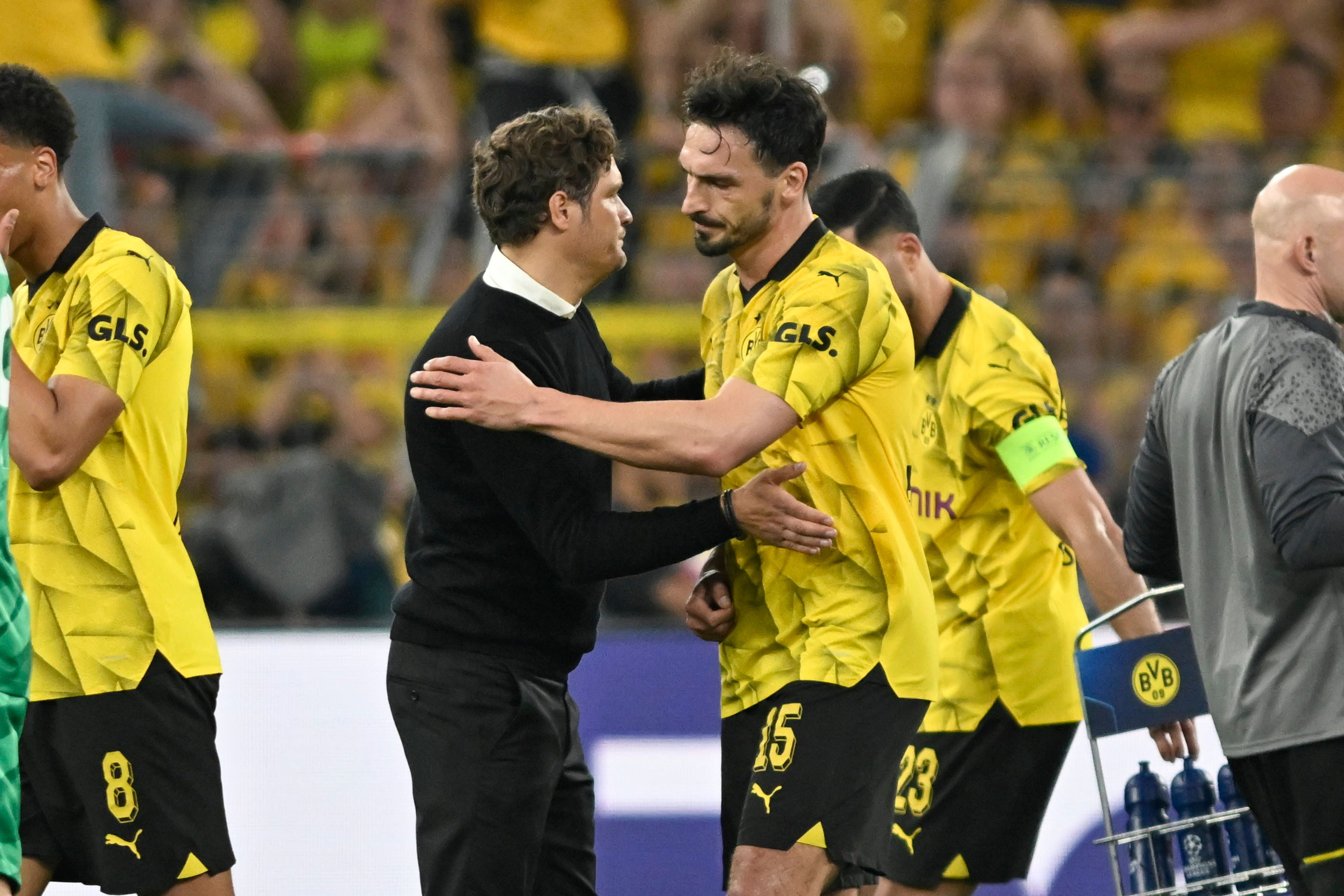 Vor dem Champions-League-Finale sprach Mats Hummels über Trainer Edin Terzic.
