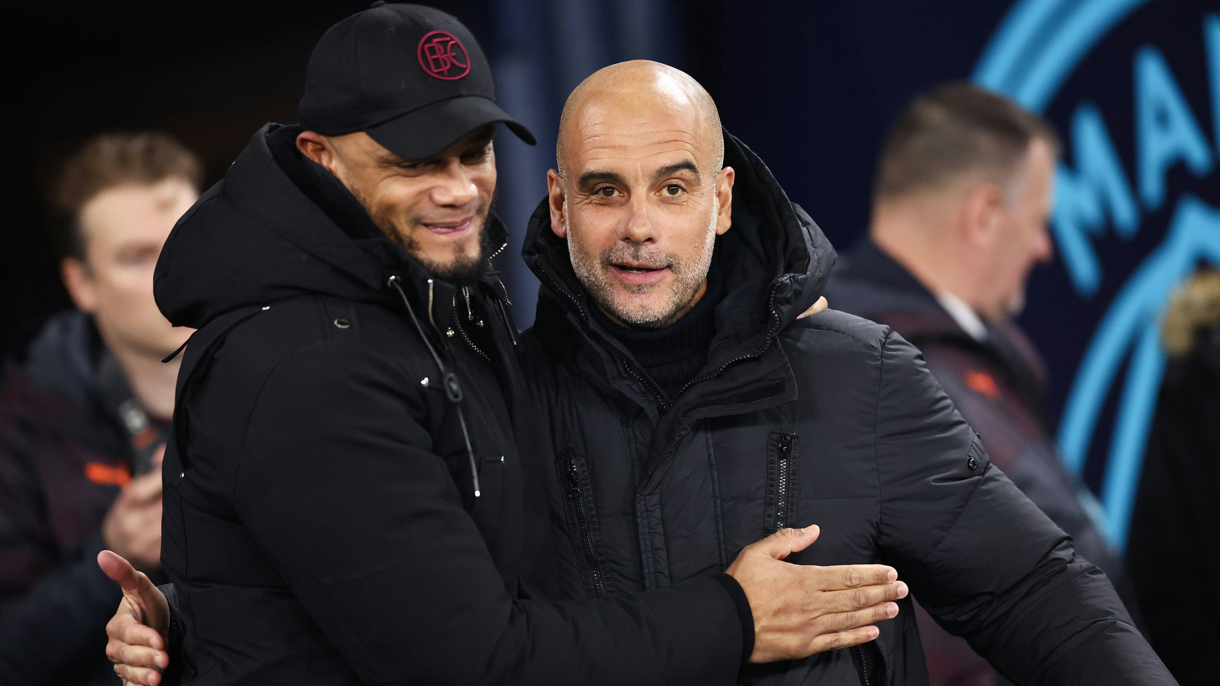 Pep Guardiola hat den Bayern bei der Verpflichtung von Vincent Kompany geholfen. 
