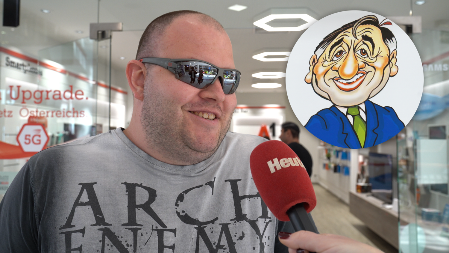 Marcel hätte auch nichts gegen eine Hochzeit mit Lugner.