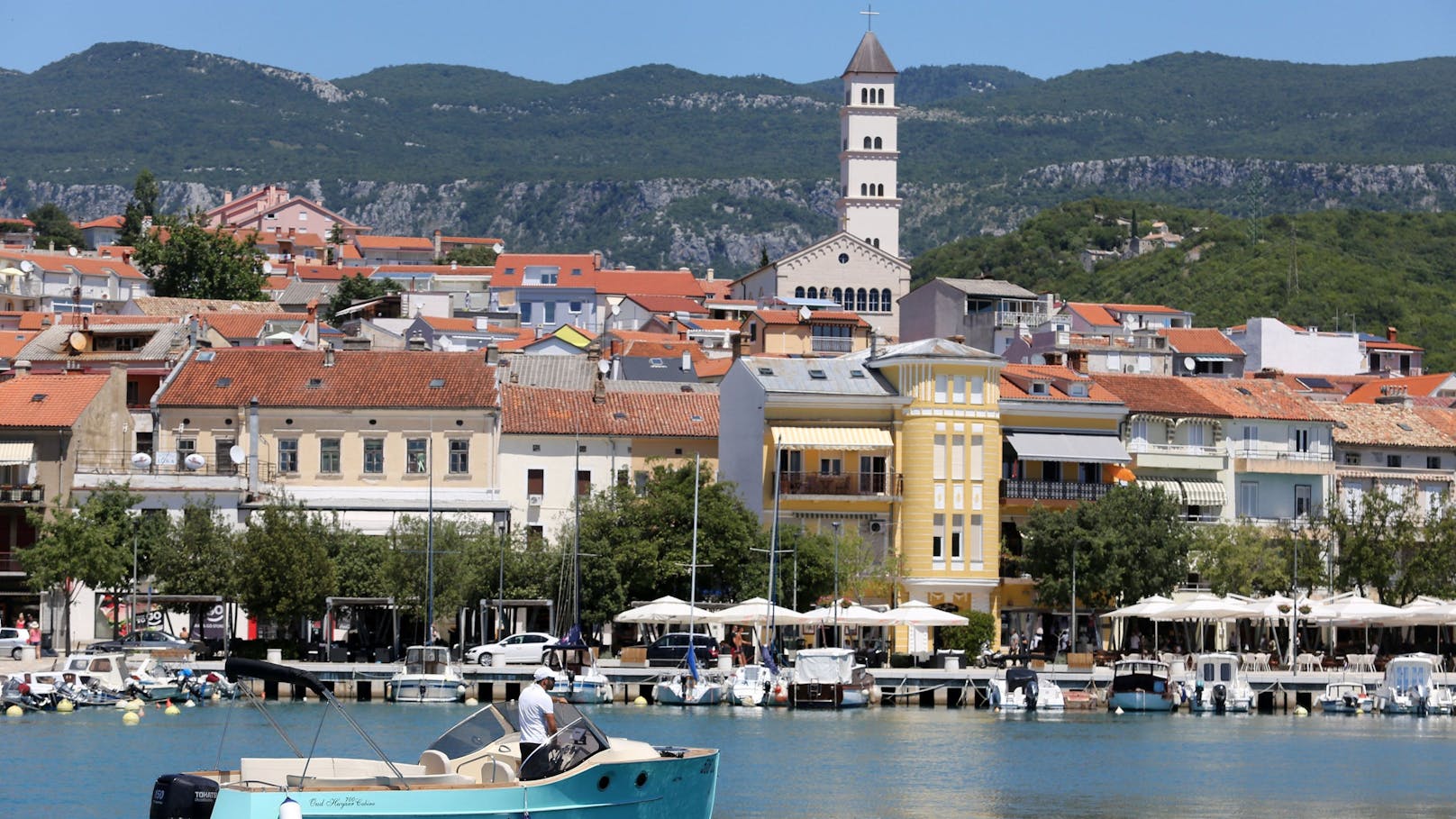 Im August 2022 genoss Daniel seinen Urlaub in Crikvenica (Kroatien).