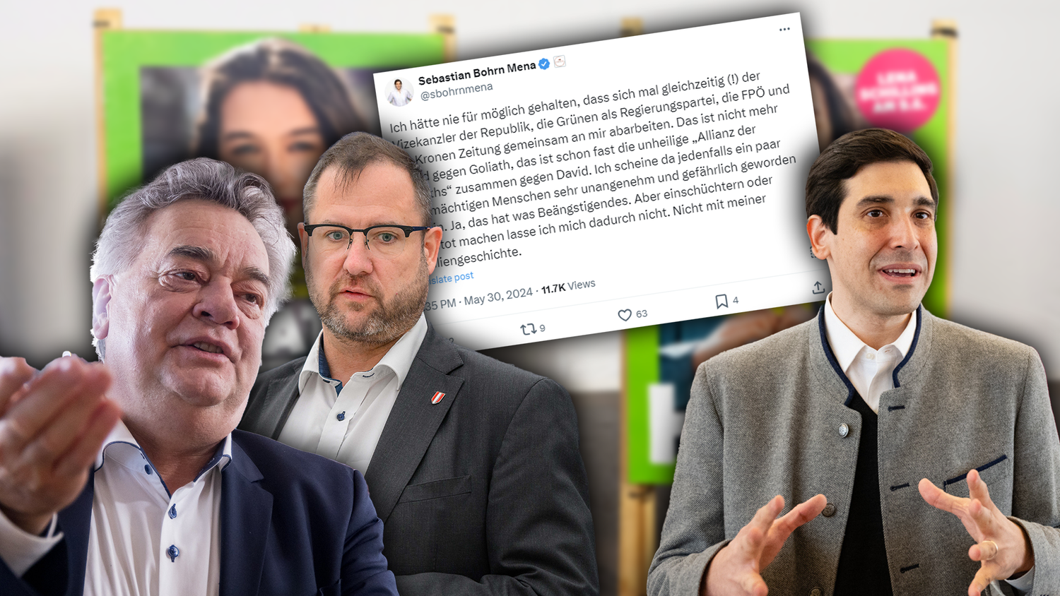 "David Gegen Goliath" – Bohrn Mena Gibt Nicht Auf | Heute.at