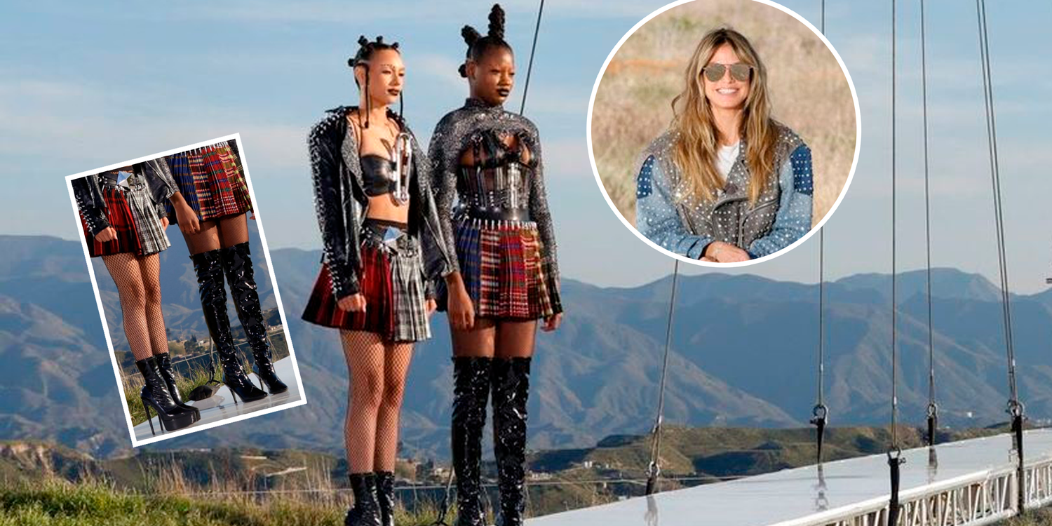 Gleich hohe Absätze? Sieht irgendwie nicht so aus...