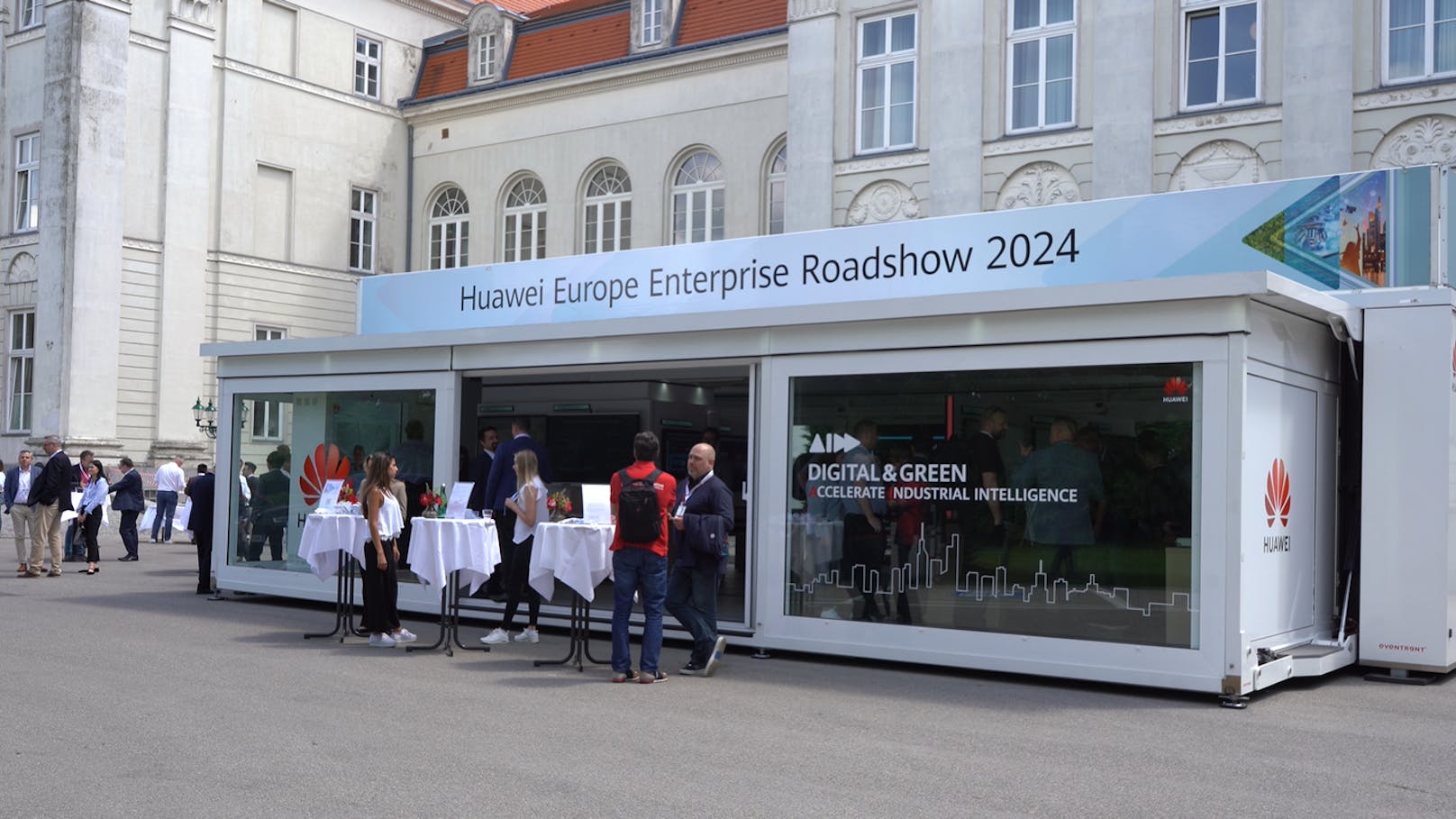 Huawei Roadshow war zu Gast in Österreich.