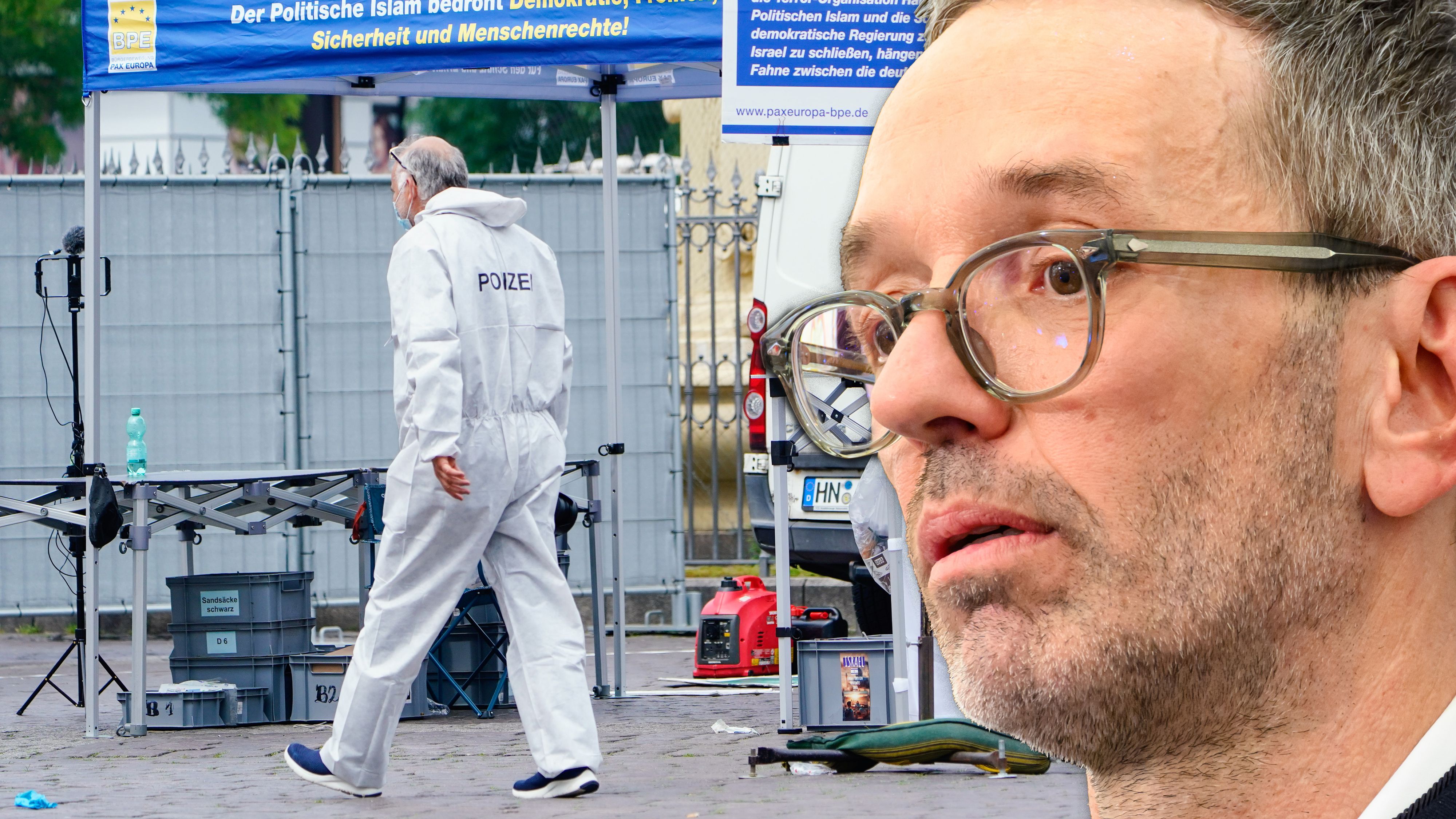 Entsetzt über den brutalen Messerangriff: FPÖ-Chef Herbert Kickl.