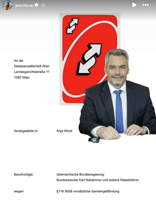 Der Vorwurf der Aktivistin: Vorsätzliche Gemeingefährdung.